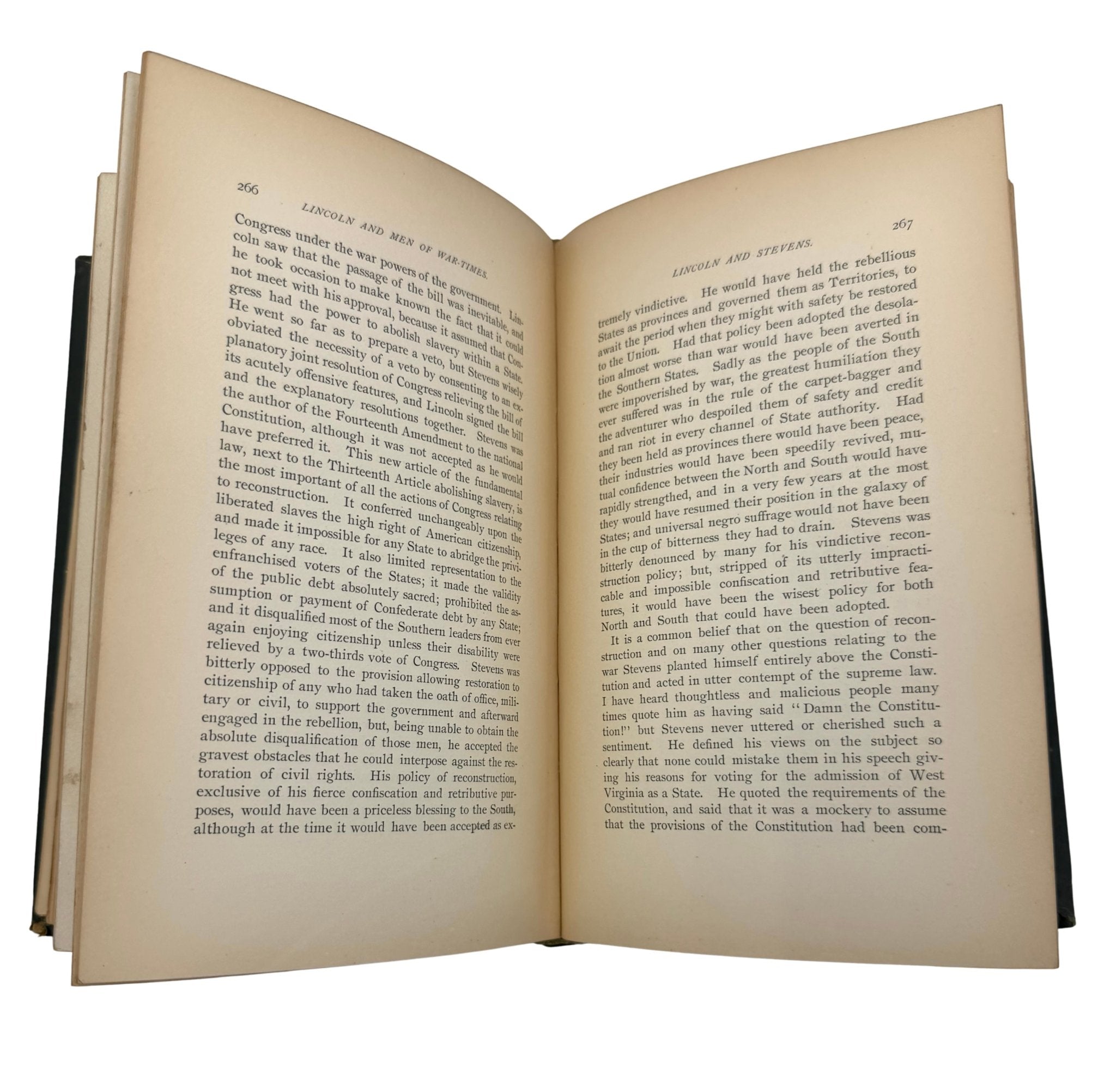 Abraham Lincoln and Men of War-Times by A. K. McClure, in Original Boards, 1892 - The Great Republic