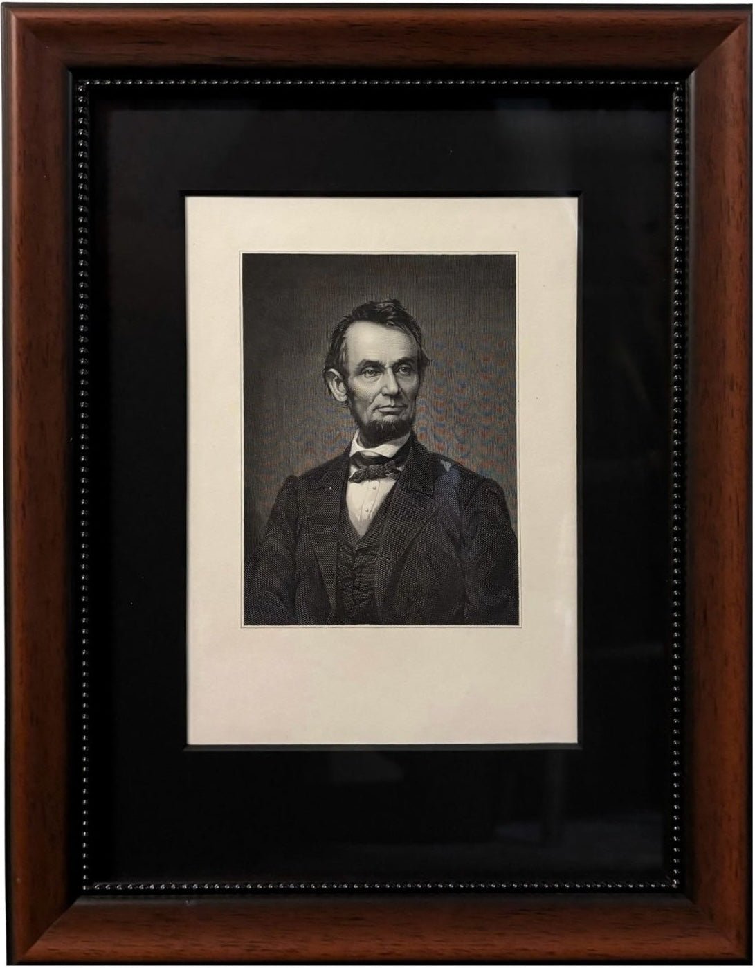Abraham Lincoln Engraving, after Mathew Brady, 1881 - The Great Republic