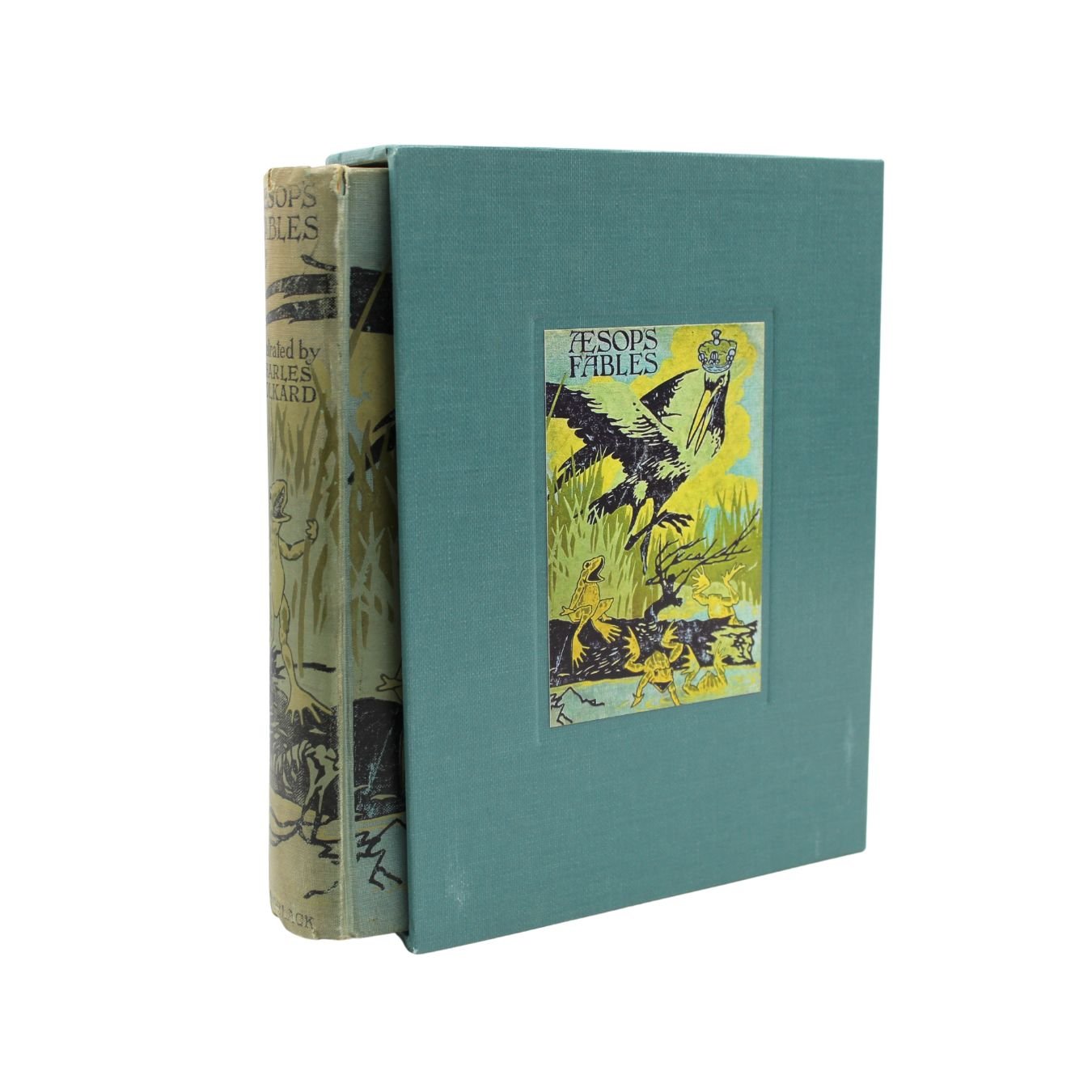 Aesop's Fables, Illustrated by Charles Folkard, 1916 - The Great Republic