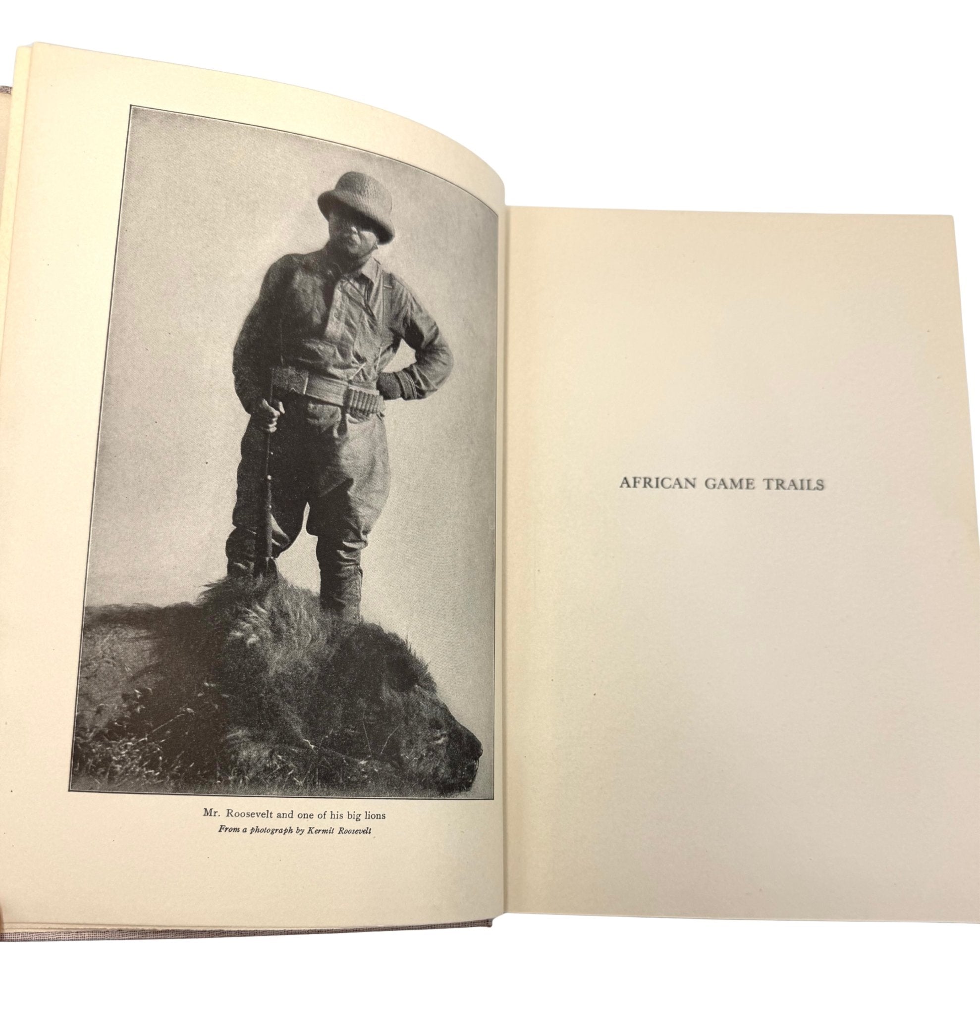 African Game Trails by Theodore Roosevelt, Scarce Syndicate Publishing Company Edition, 1910 - The Great Republic