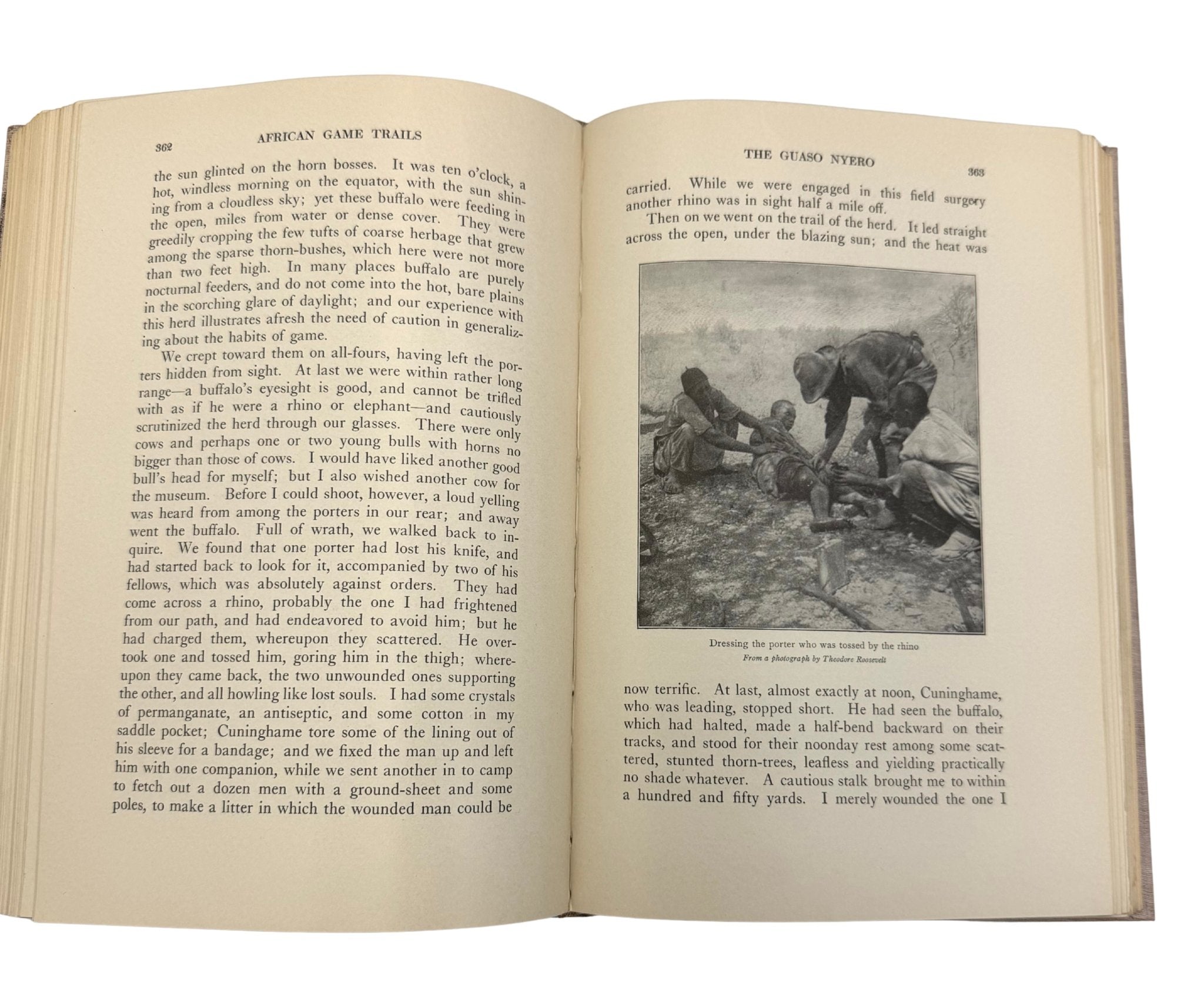 African Game Trails by Theodore Roosevelt, Scarce Syndicate Publishing Company Edition, 1910 - The Great Republic