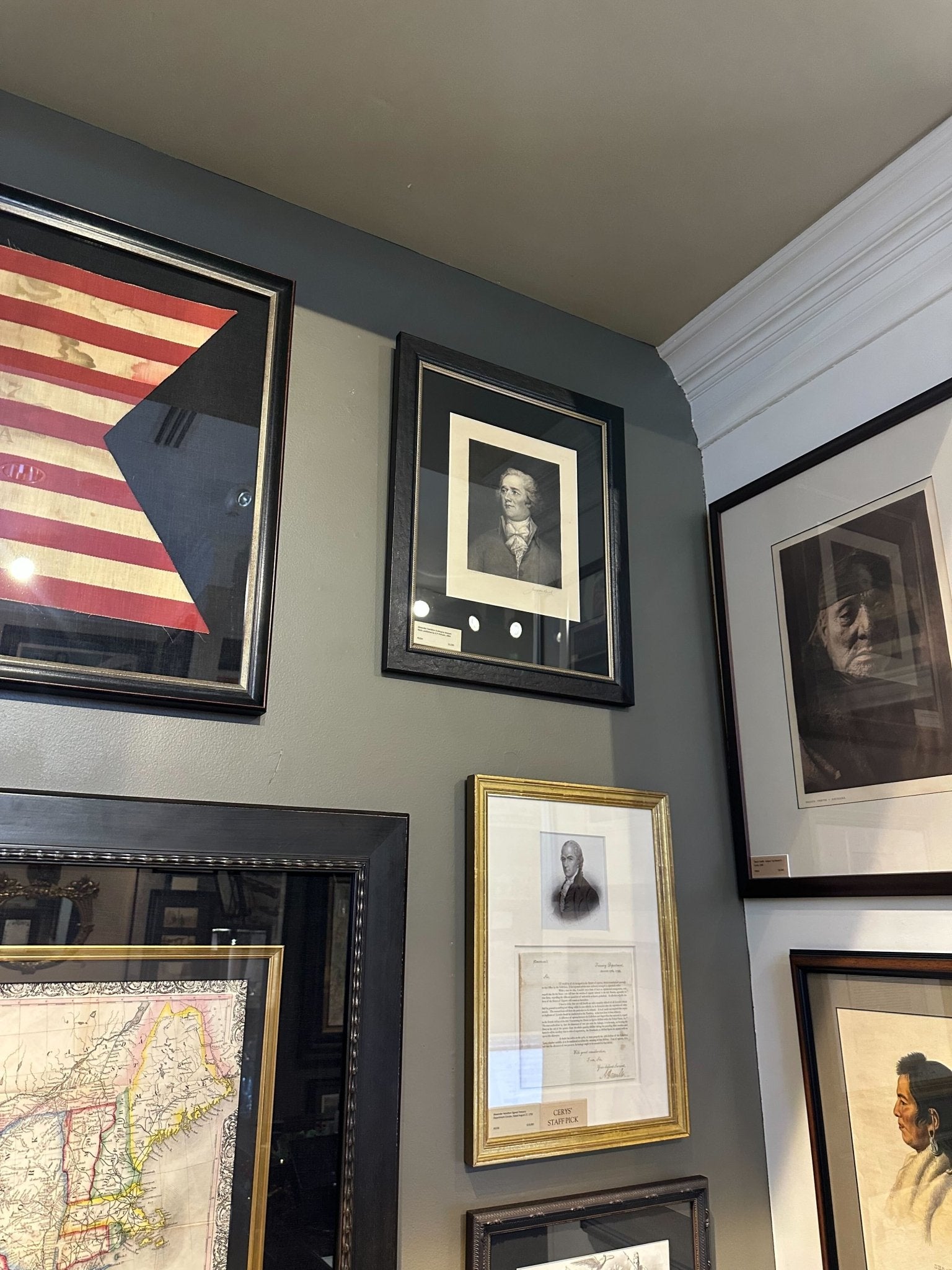 Alexander Hamilton Etching by Jacques Reich, published by G.P. Putnam, 1904 - The Great Republic