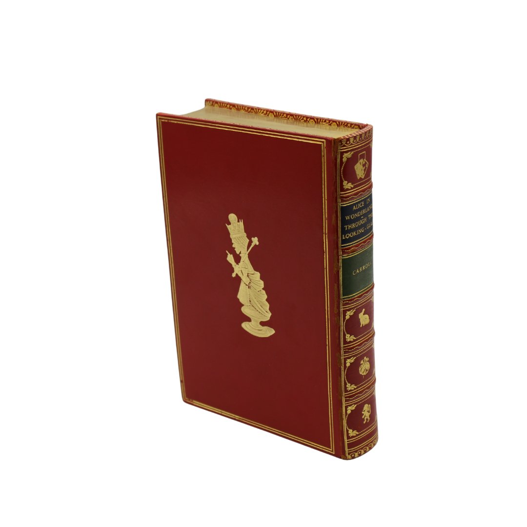 Alice's Adventures in Wonderland and Through the Looking Glass by Lewis Carroll, Illustrated by John Tenniel, Bound in One Volume by Bayntun, 1959, 1955 - The Great Republic