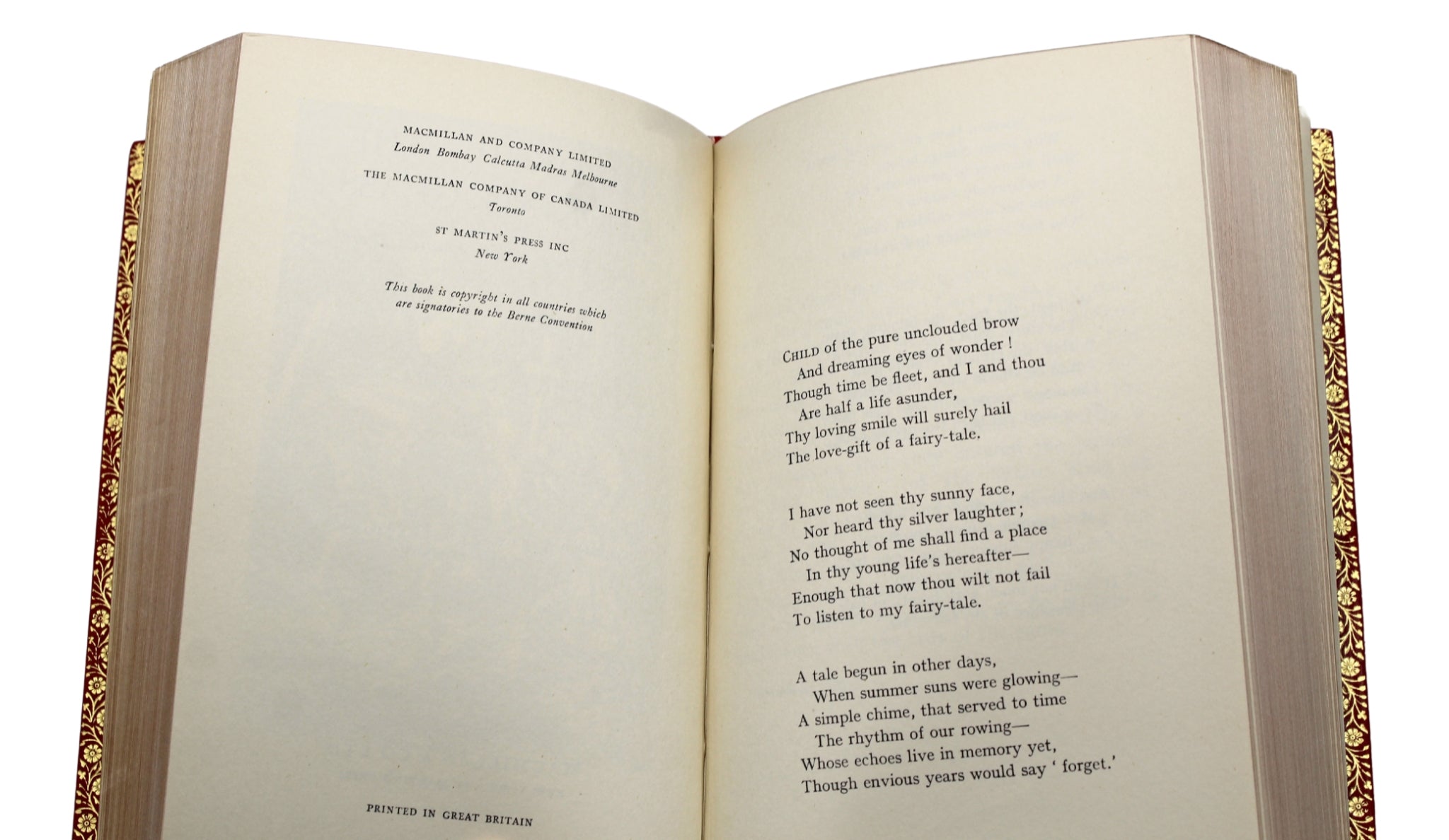 Alice's Adventures in Wonderland and Through the Looking Glass by Lewis Carroll, Illustrated by John Tenniel, Bound in One Volume by Bayntun, 1959, 1955 - The Great Republic