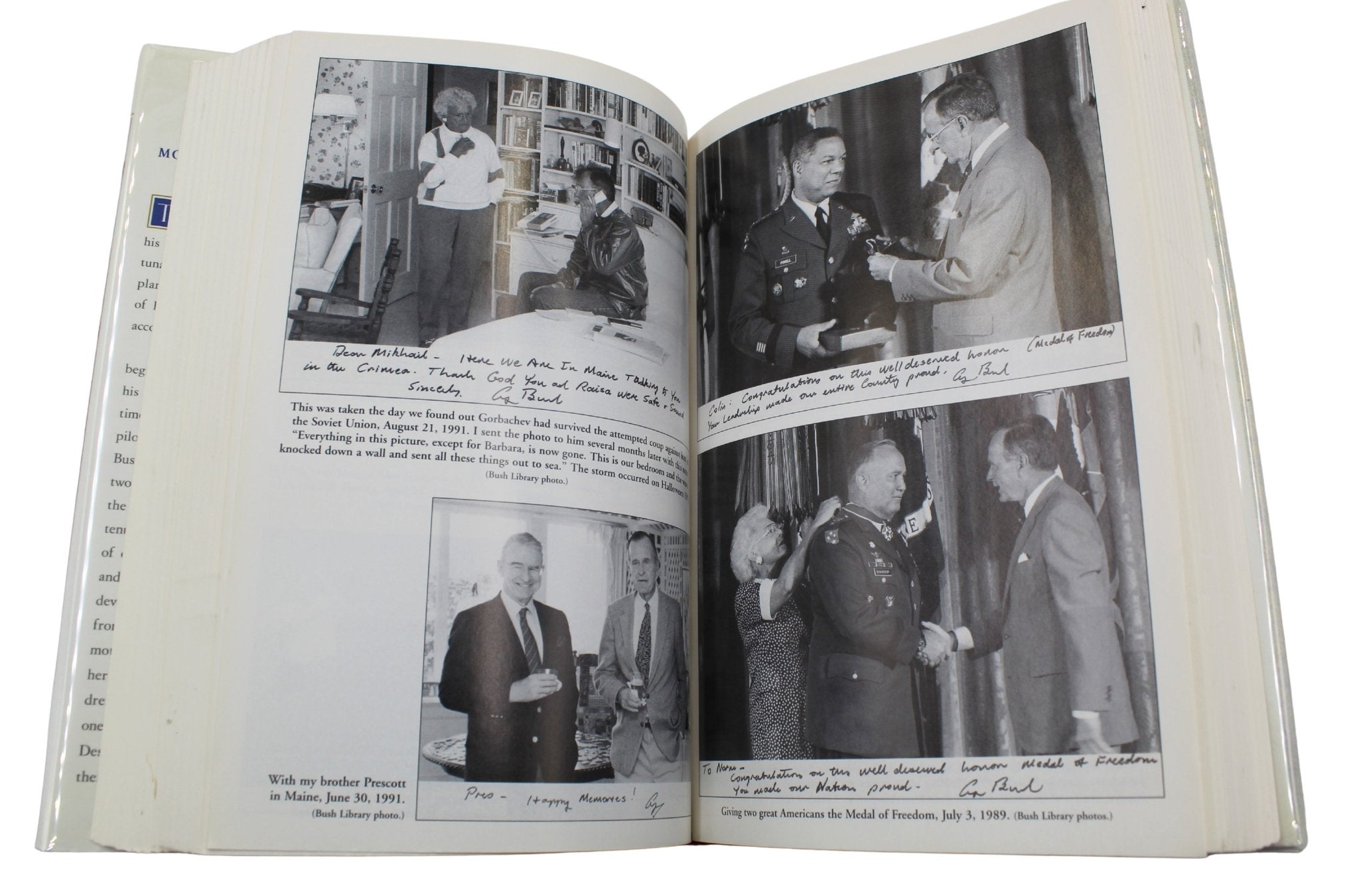 All The Best, Signed by George Bush, First Edition in Original Dust Jacket, 1999 - The Great Republic