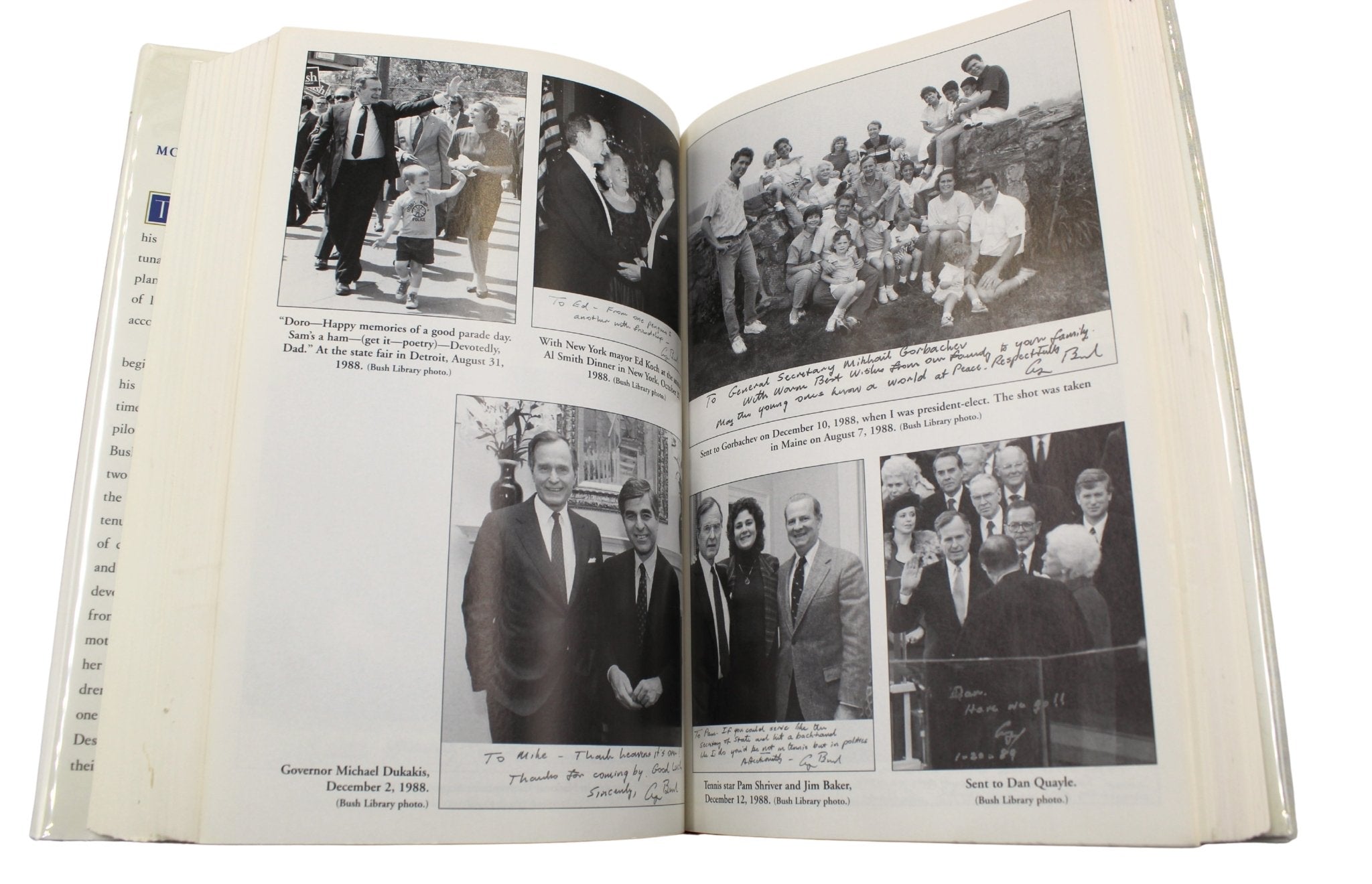 All The Best, Signed by George Bush, First Edition in Original Dust Jacket, 1999 - The Great Republic