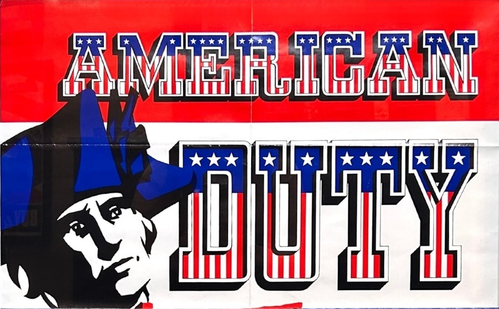 "American Duty. Register and Vote" Vintage General Motors Poster, circa 1950s - The Great Republic