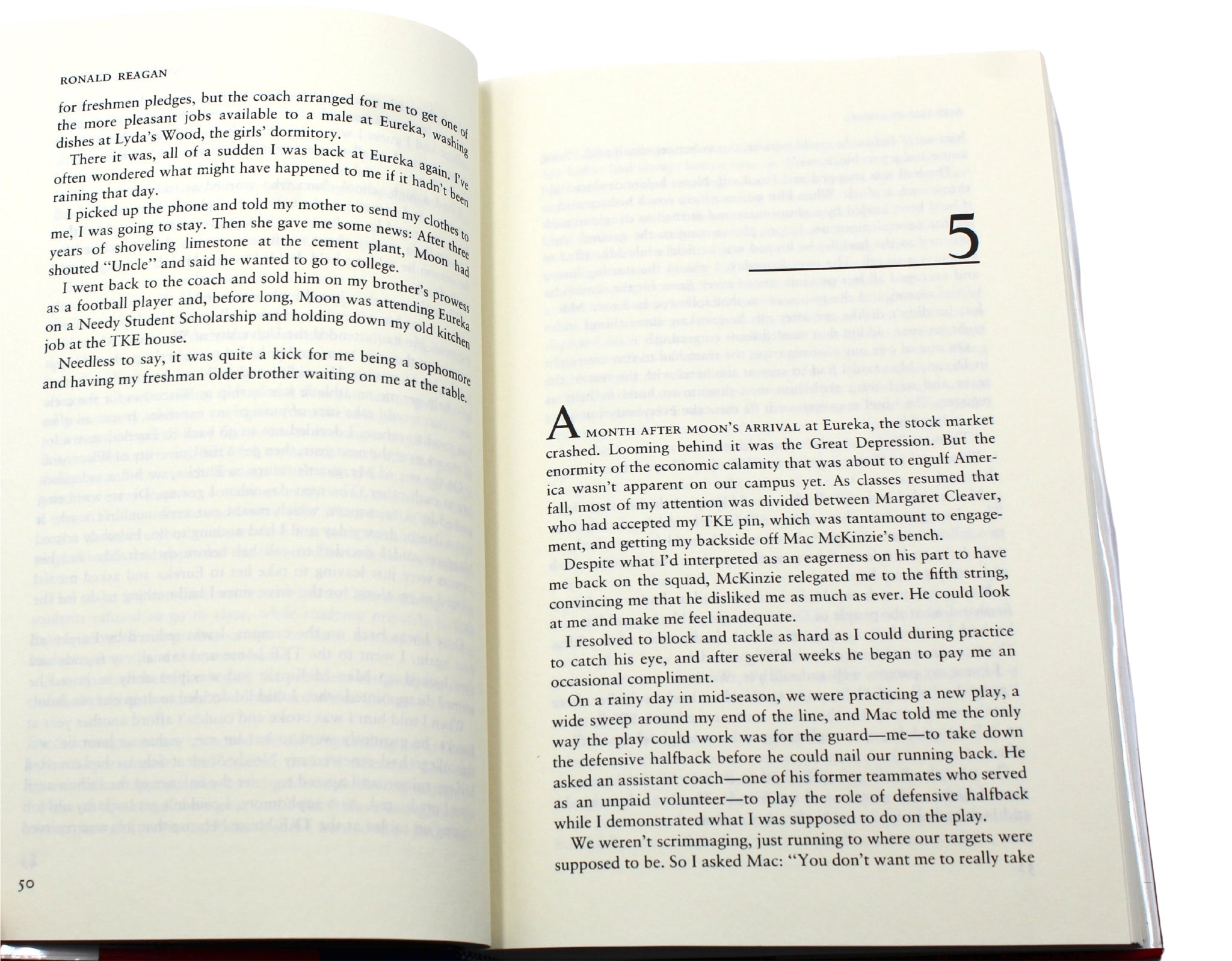 An American Life, Signed by Ronald Reagan, First Trade Edition in Original Dust Jacket, 1990 - The Great Republic