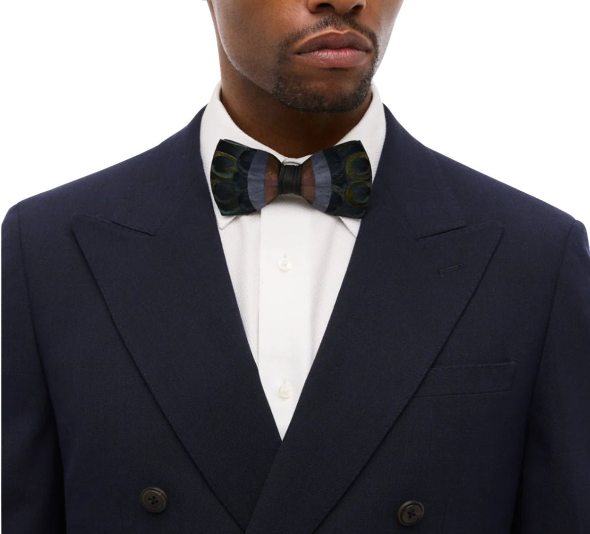 Anish Feather Bowtie - The Great Republic