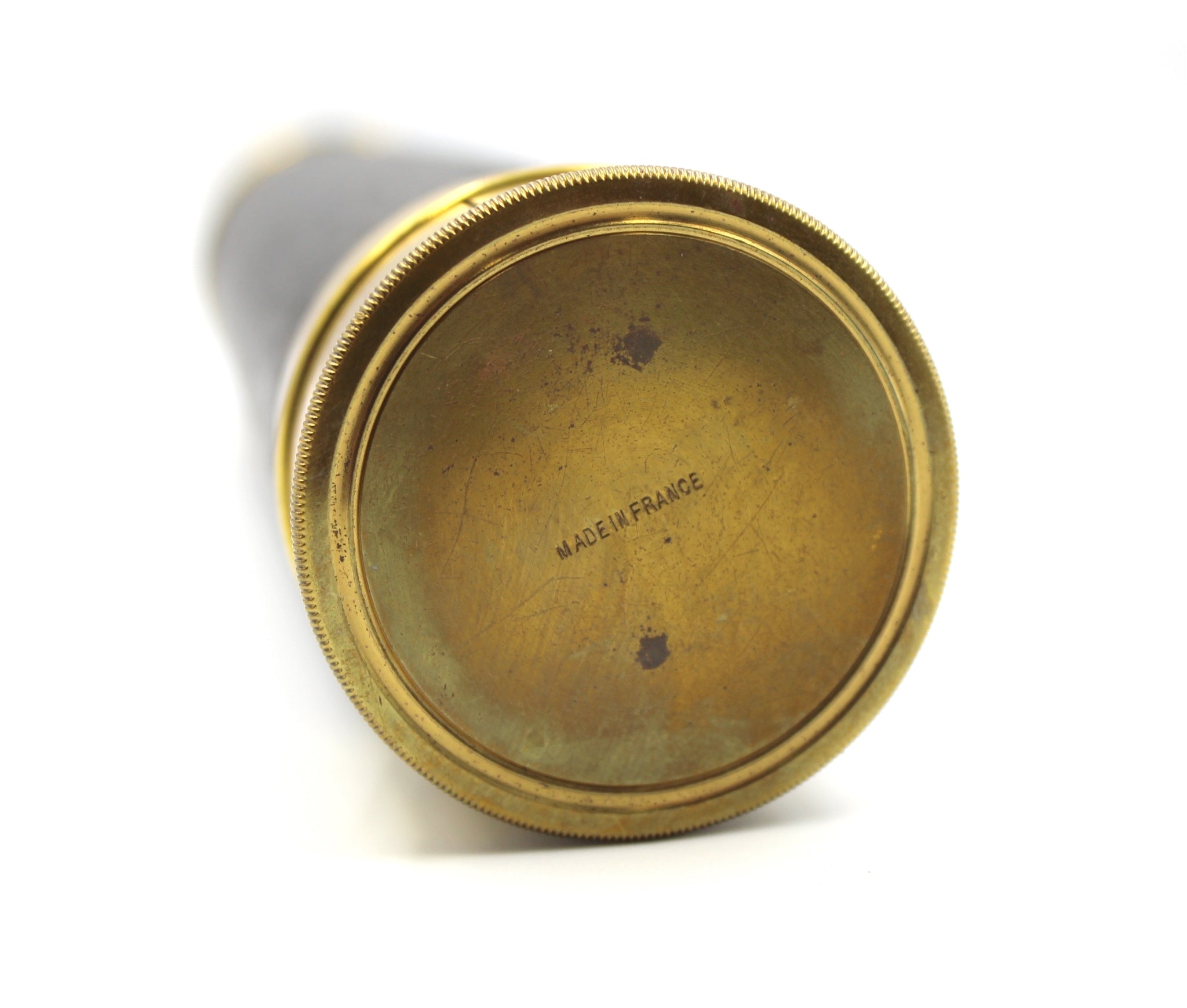 Antique Brass Three - Draw Telescope, 19th Century - The Great Republic