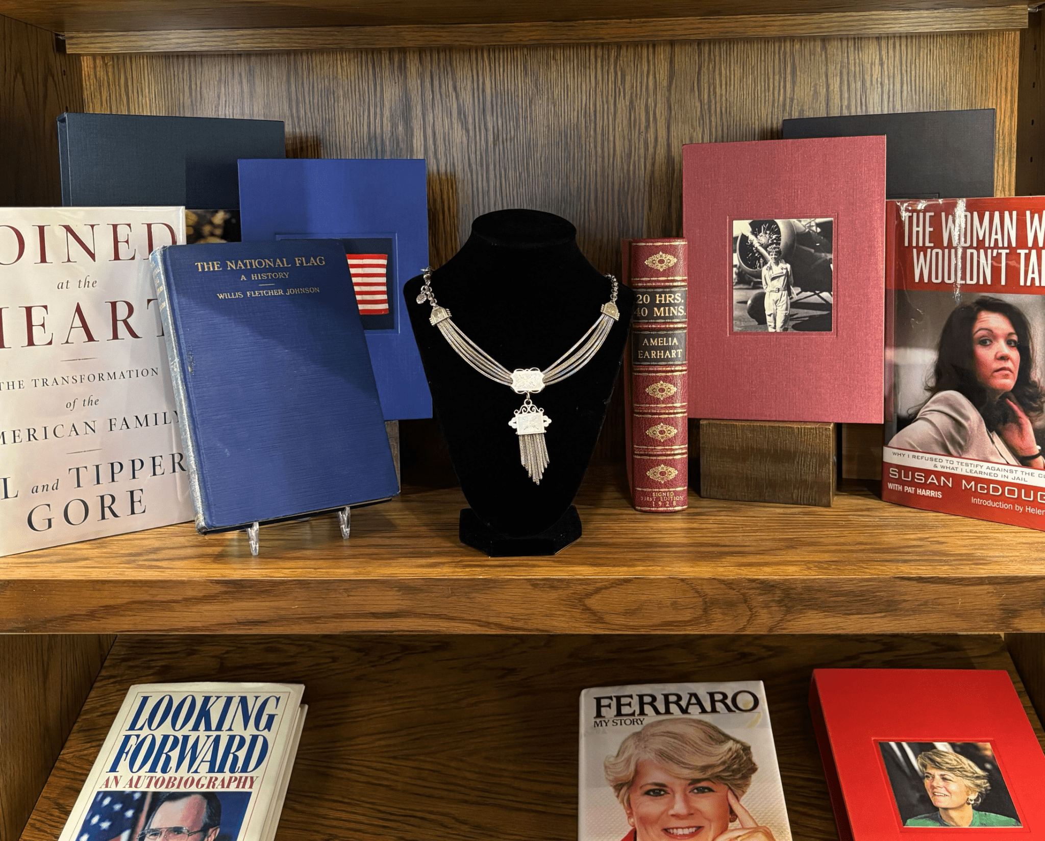 Antique British Silver Sliding Pocket Watch Chain Necklace with Tassel Fob - The Great Republic