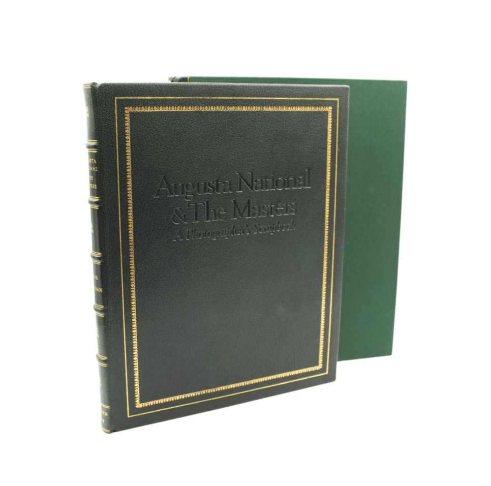 Augusta National & The Masters: A Photographer's Scrapbook by Frank Christian with Cal Brown, Signed by Christian, Limited Edition, Binder's Copy, 1996 - The Great Republic