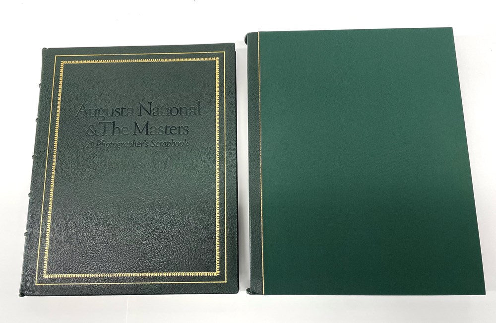 Augusta National & The Masters: A Photographer's Scrapbook by Frank Christian with Cal Brown, Signed by Christian, Limited Edition, Binder's Copy, 1996 - The Great Republic