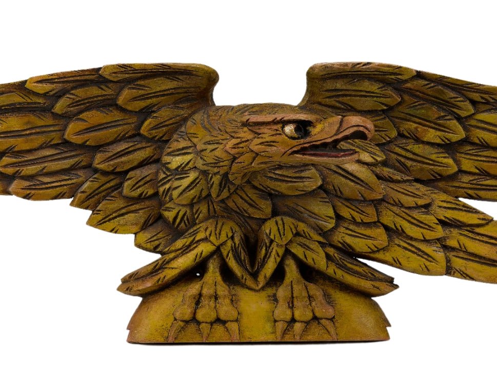 Bellamy Style Hand - Carved New England Pine Eagle, Mid - 20th Century - The Great Republic