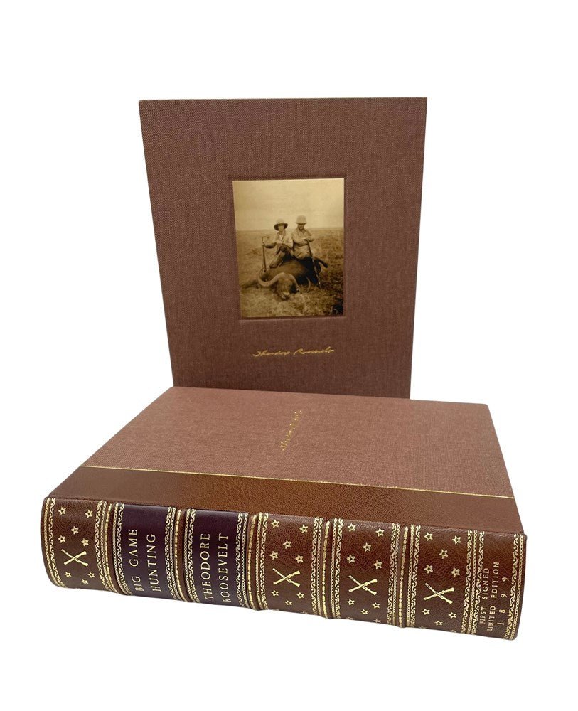 Big Game Hunting by Theodore Roosevelt, Signed, First Limited Edition 700/1000, 1899 - The Great Republic