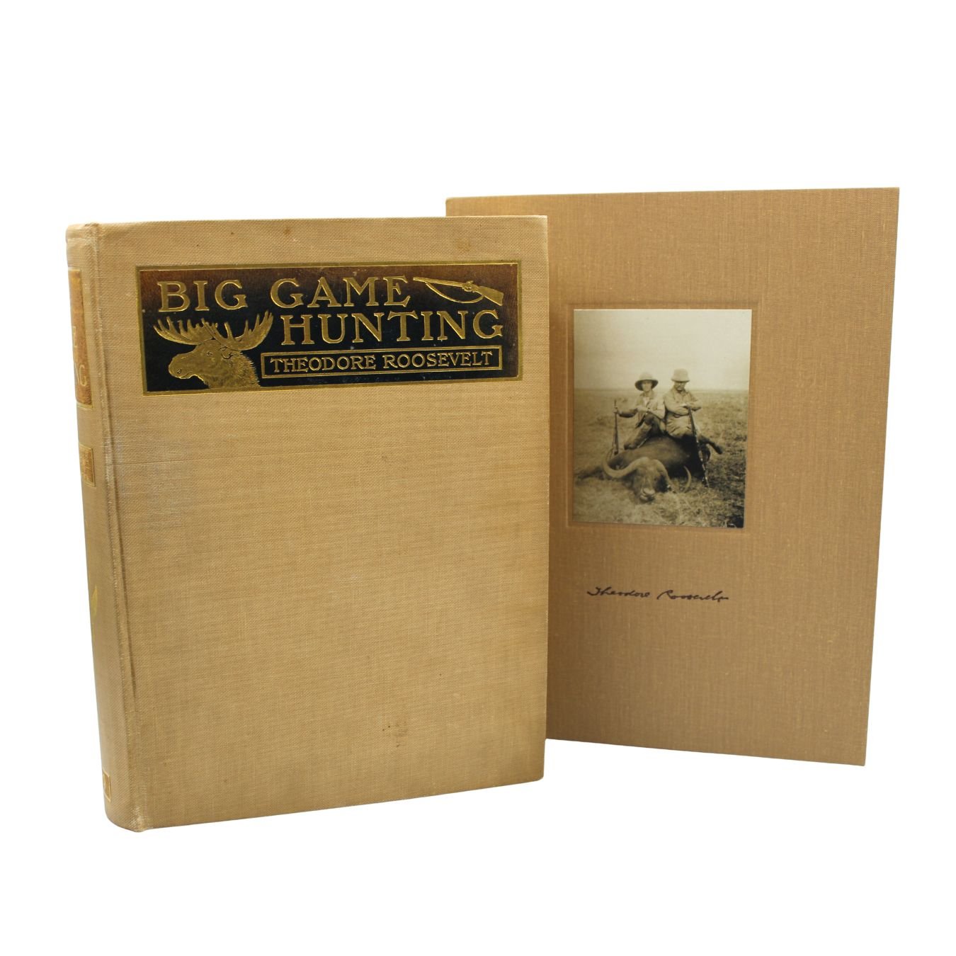 Big Game Hunting by Theodore Roosevelt, Signed, First Limited Edition 750/1000, 1899 - The Great Republic