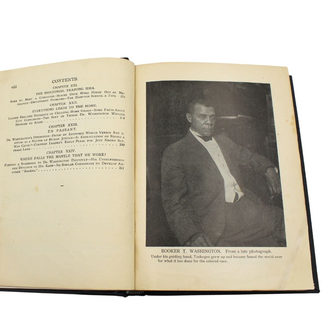 Booker T. Washington: The Master Mind of a Child of Slavery by Frederick E. Drinker, Memorial Edition, 1915 - The Great Republic