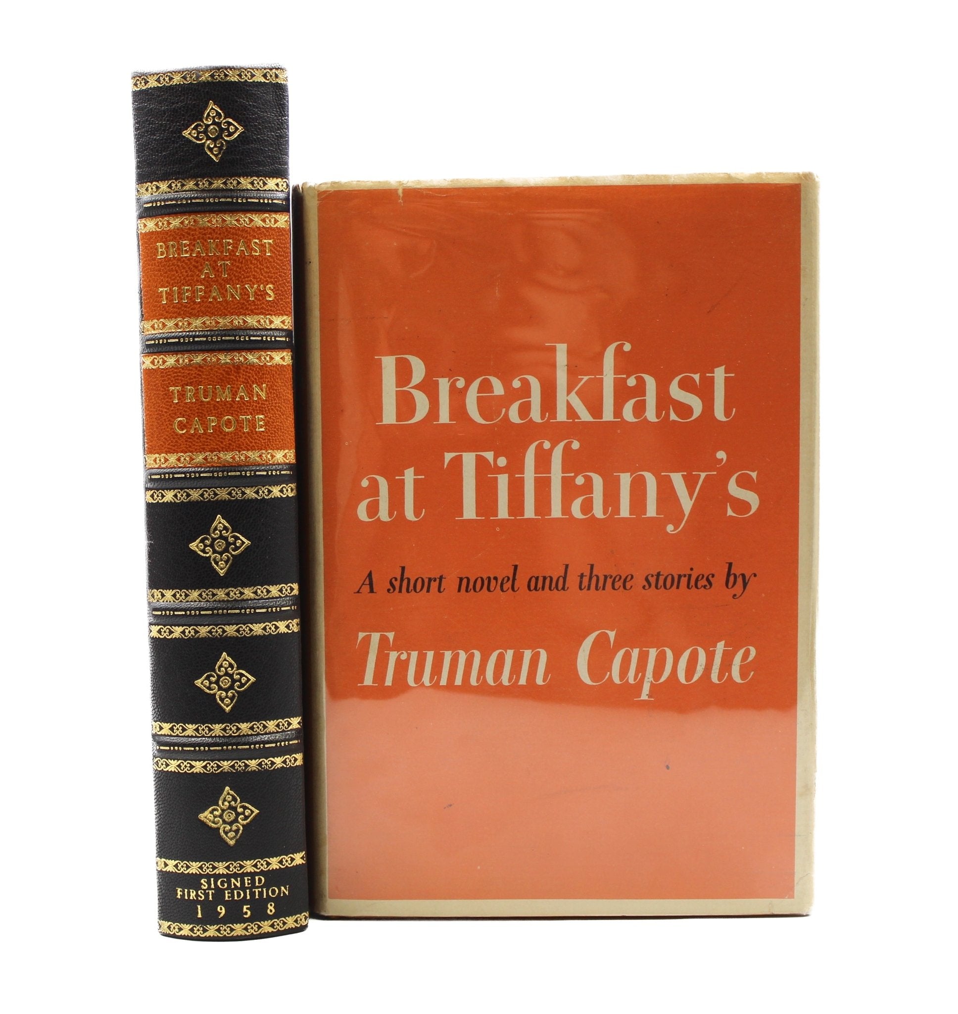 Breakfast at Tiffany's: A Short Novel and Three Stories, Signed by Truman Capote, First Edition, First Printing, in First Issue Dust Jacket, 1958 - The Great Republic