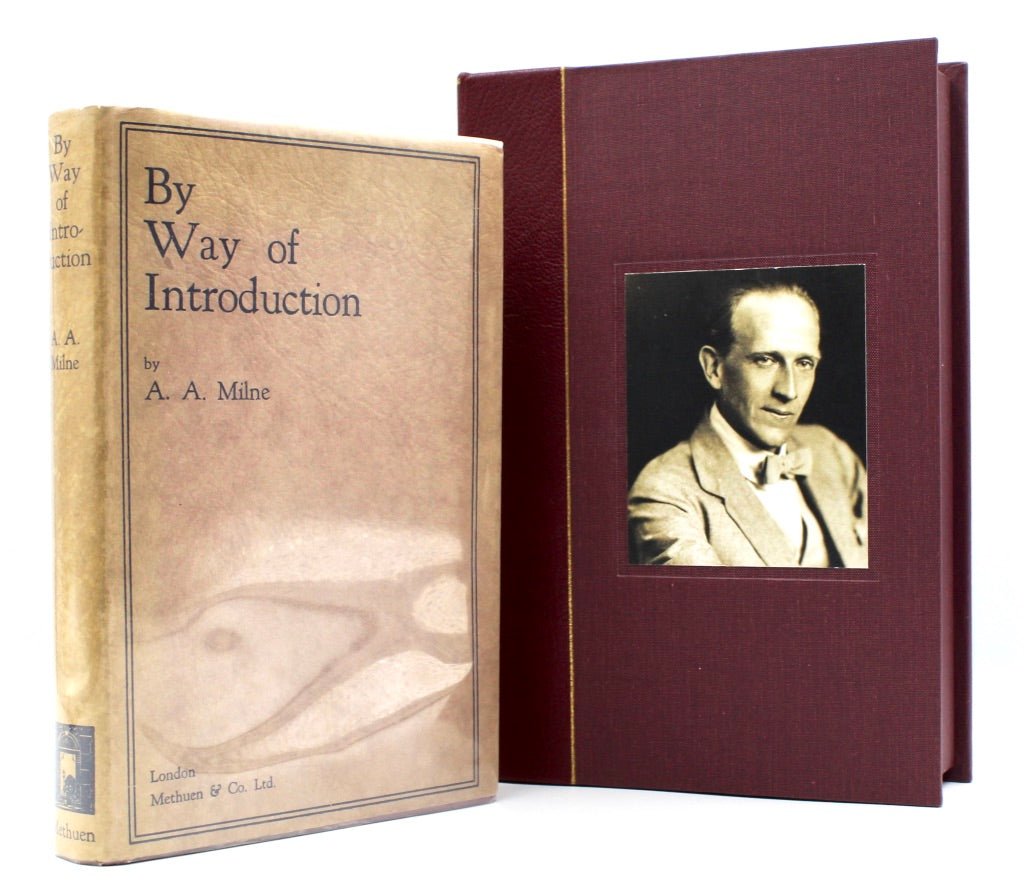 By Way of Introduction, Signed by A.A. Milne, Circa 1929 - The Great Republic