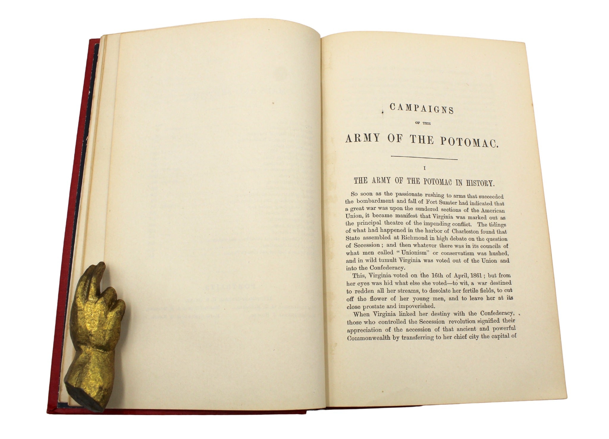 Campaigns of the Army of the Potomac by William Swinton, Revised Edition, 1882 - The Great Republic