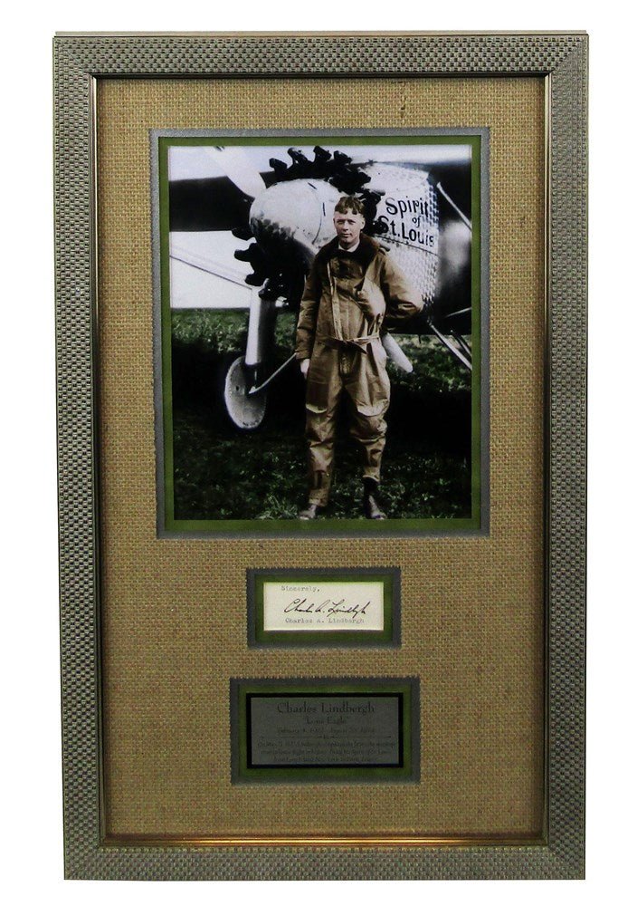 Charles A. Lindbergh Signature - The Great Republic