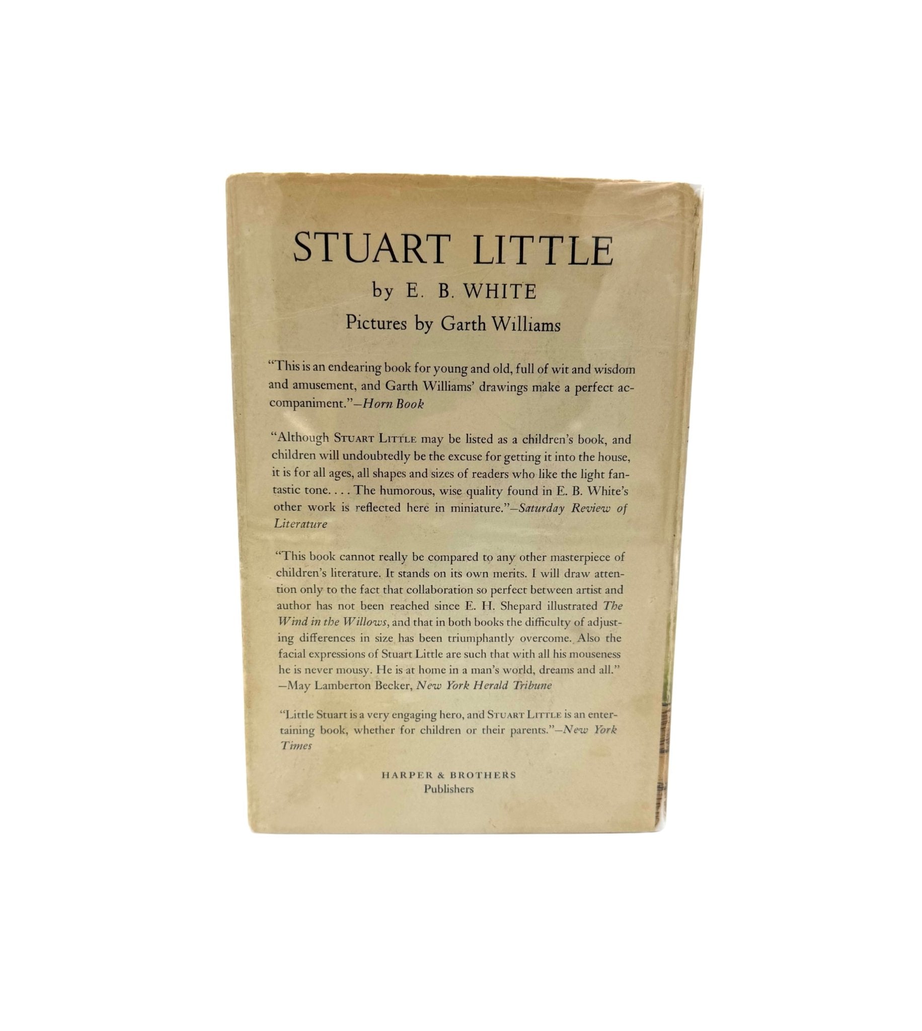 Charlotte's Web by E.B. White, First Edition, First Printing, in Original Dust Jacket, 1952 - The Great Republic