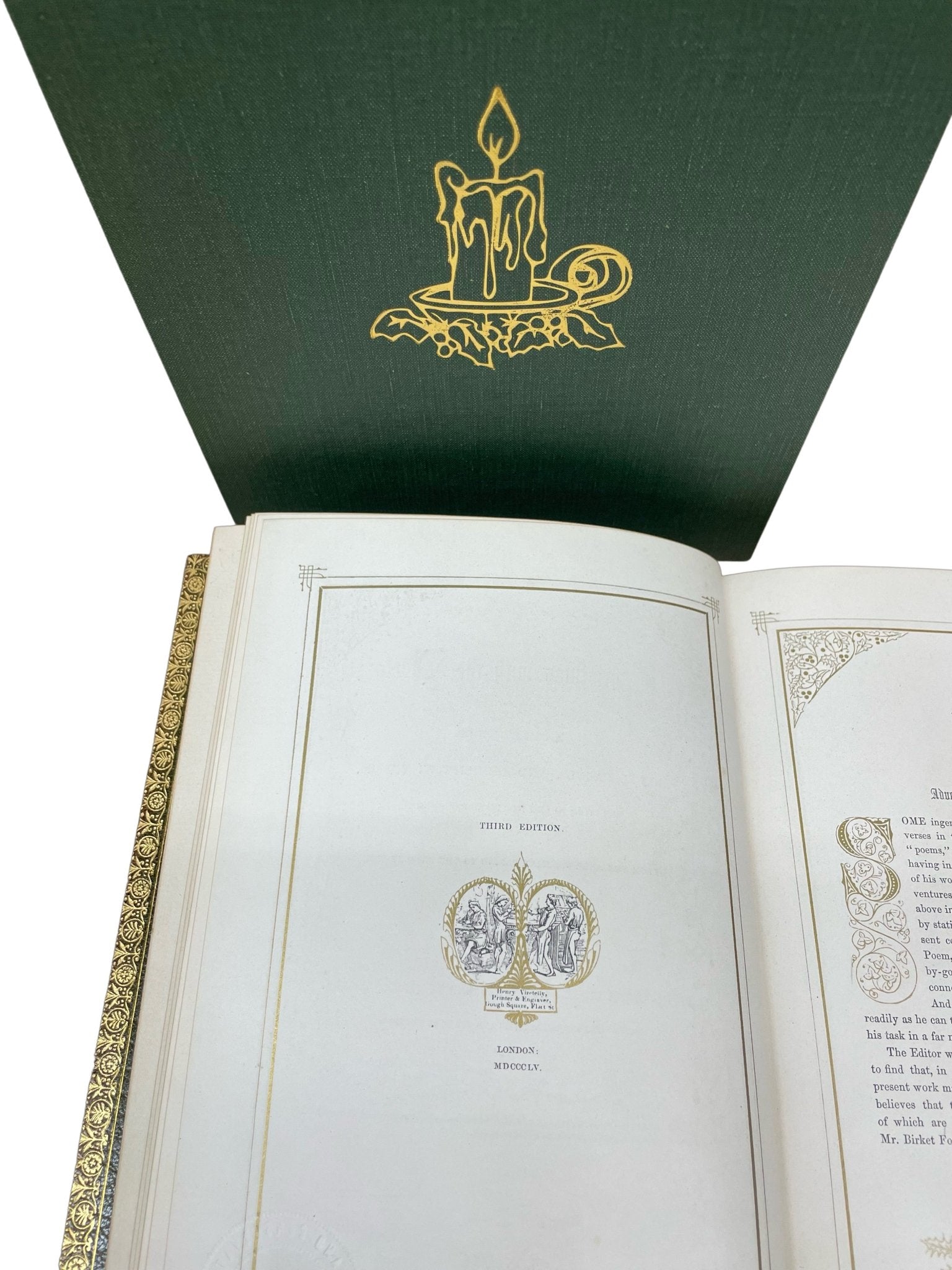 Christmas With the Poets, Edited by Henry Vizetelly, Third Edition, Illustrated, 1855 - The Great Republic