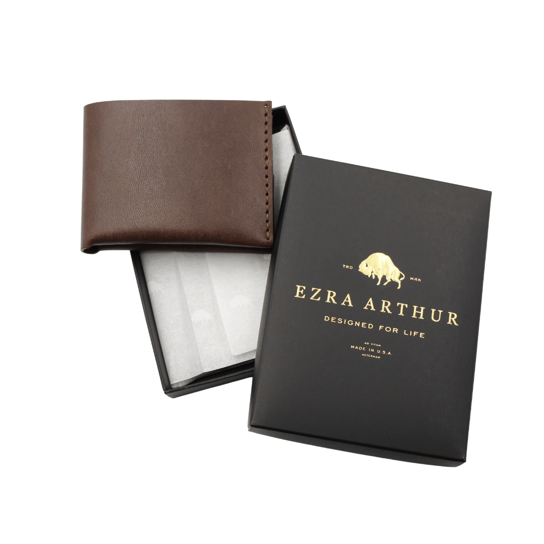 Classic Bifold Wallet No. 6 in Malbec - The Great Republic