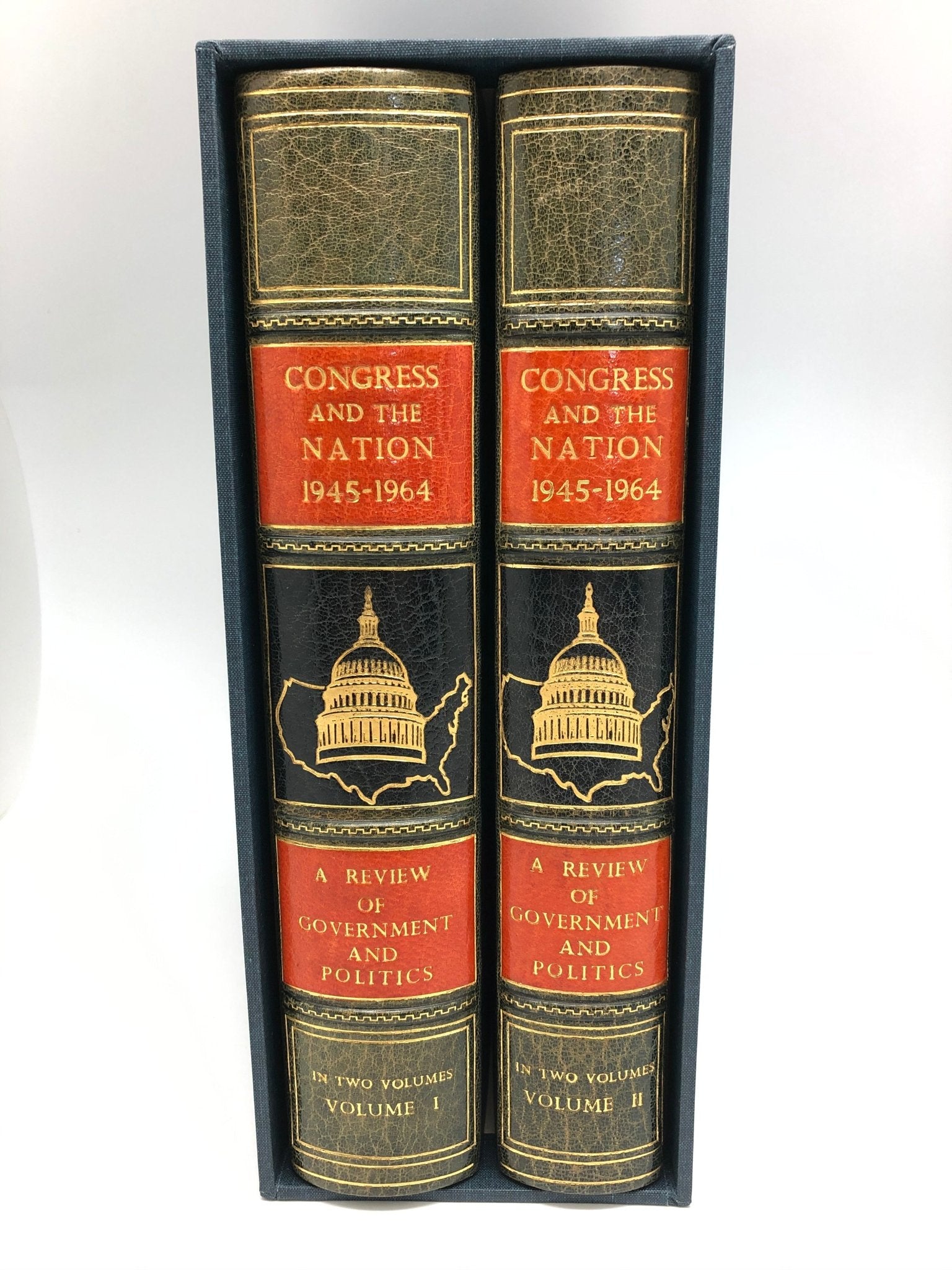Congress and the Nation 1946 - 1964: A Review of Government and Politics, Published by the Congressional Quarterly Service, Two Volume Set - The Great Republic