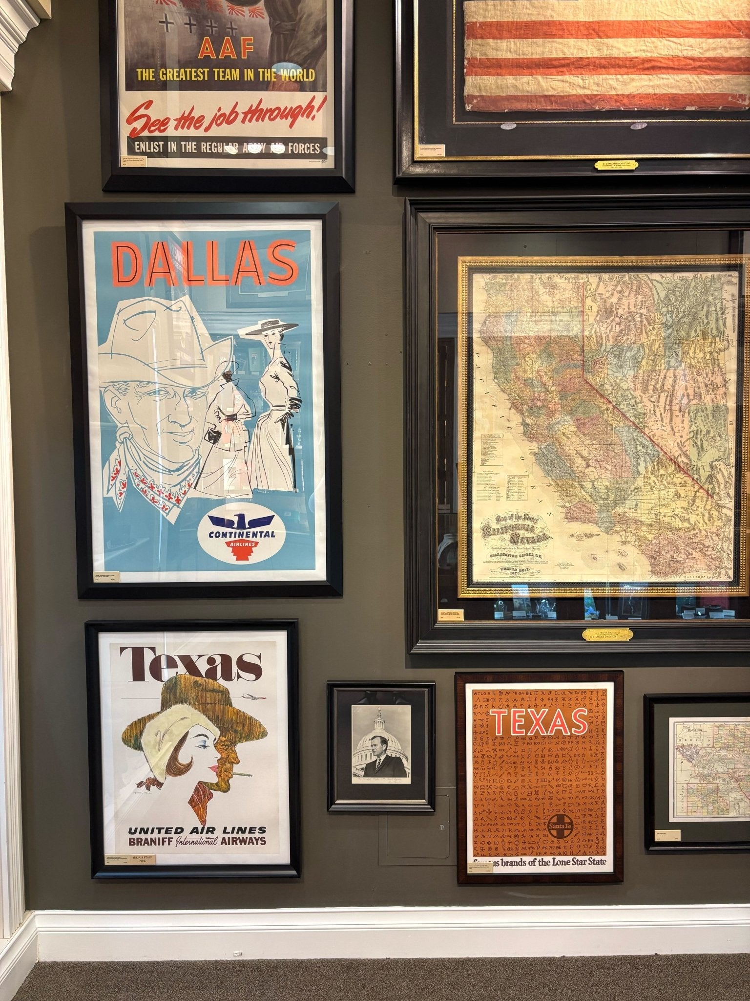 Congressman George Bush Signed Photograph - The Great Republic