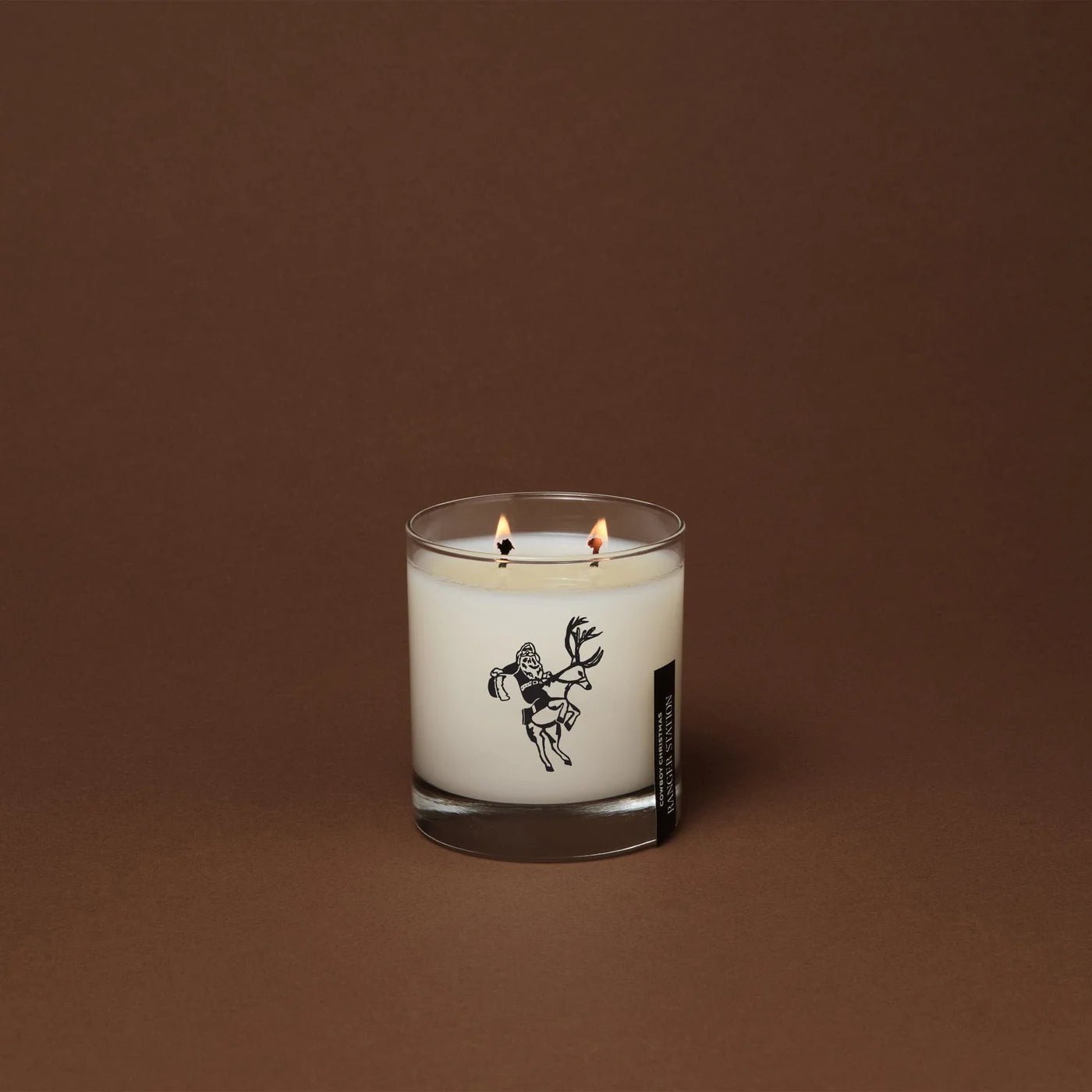 Cowboy Christmas Candle - The Great Republic
