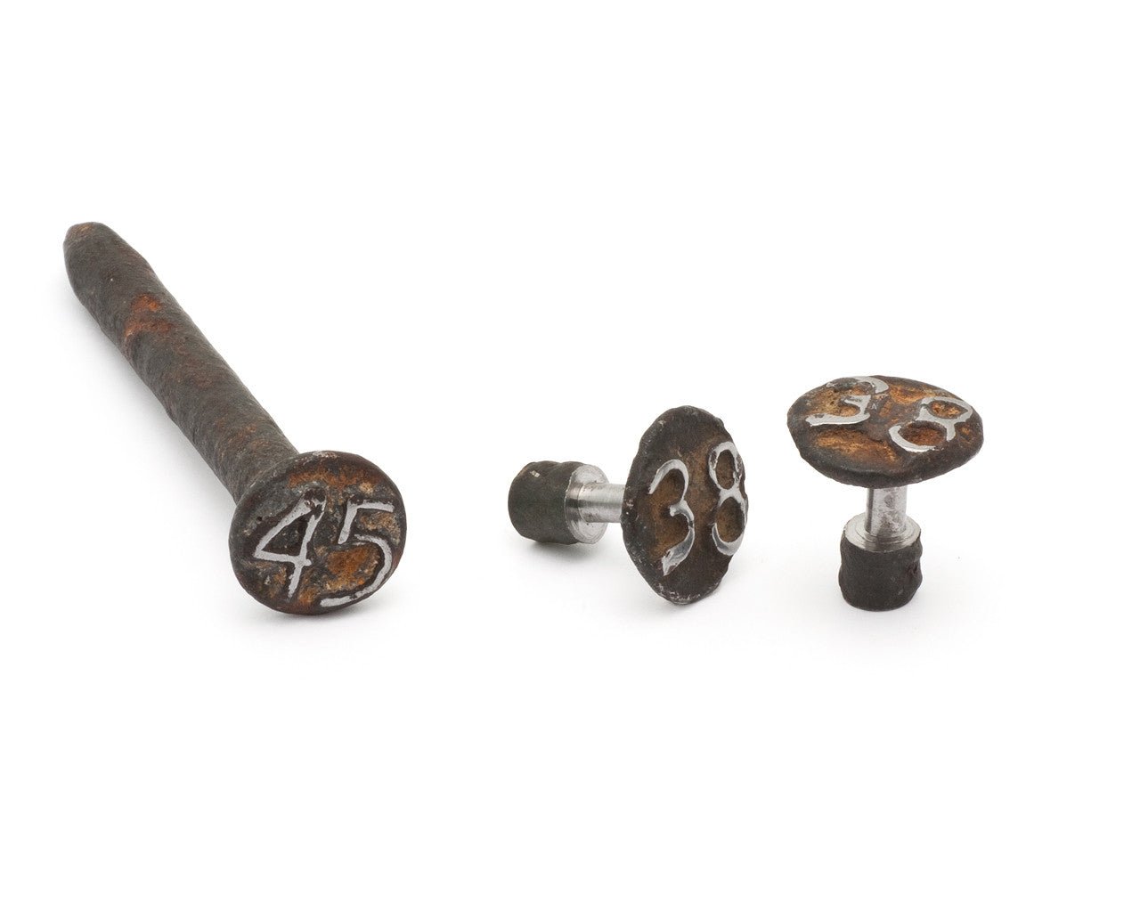 Date Nail Cufflinks - The Great Republic