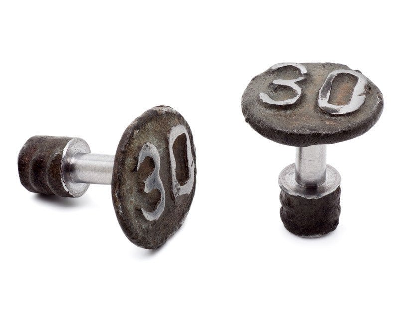 Date Nail Cufflinks - The Great Republic