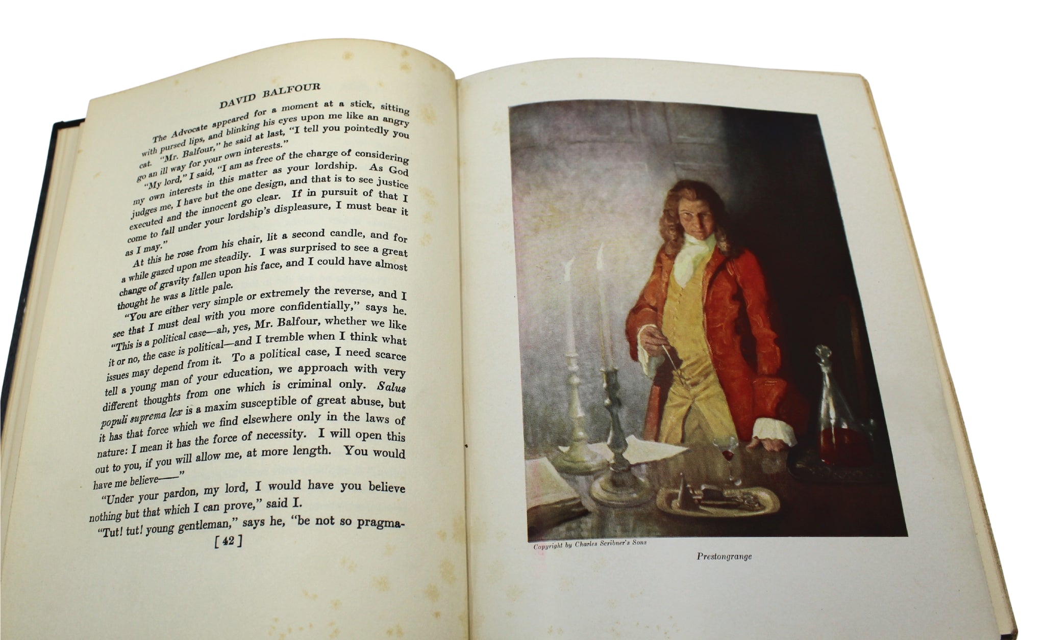 David Balfour by Robert Louis Stevenson, Illustrated by N.C. Wyeth, 1930 - The Great Republic