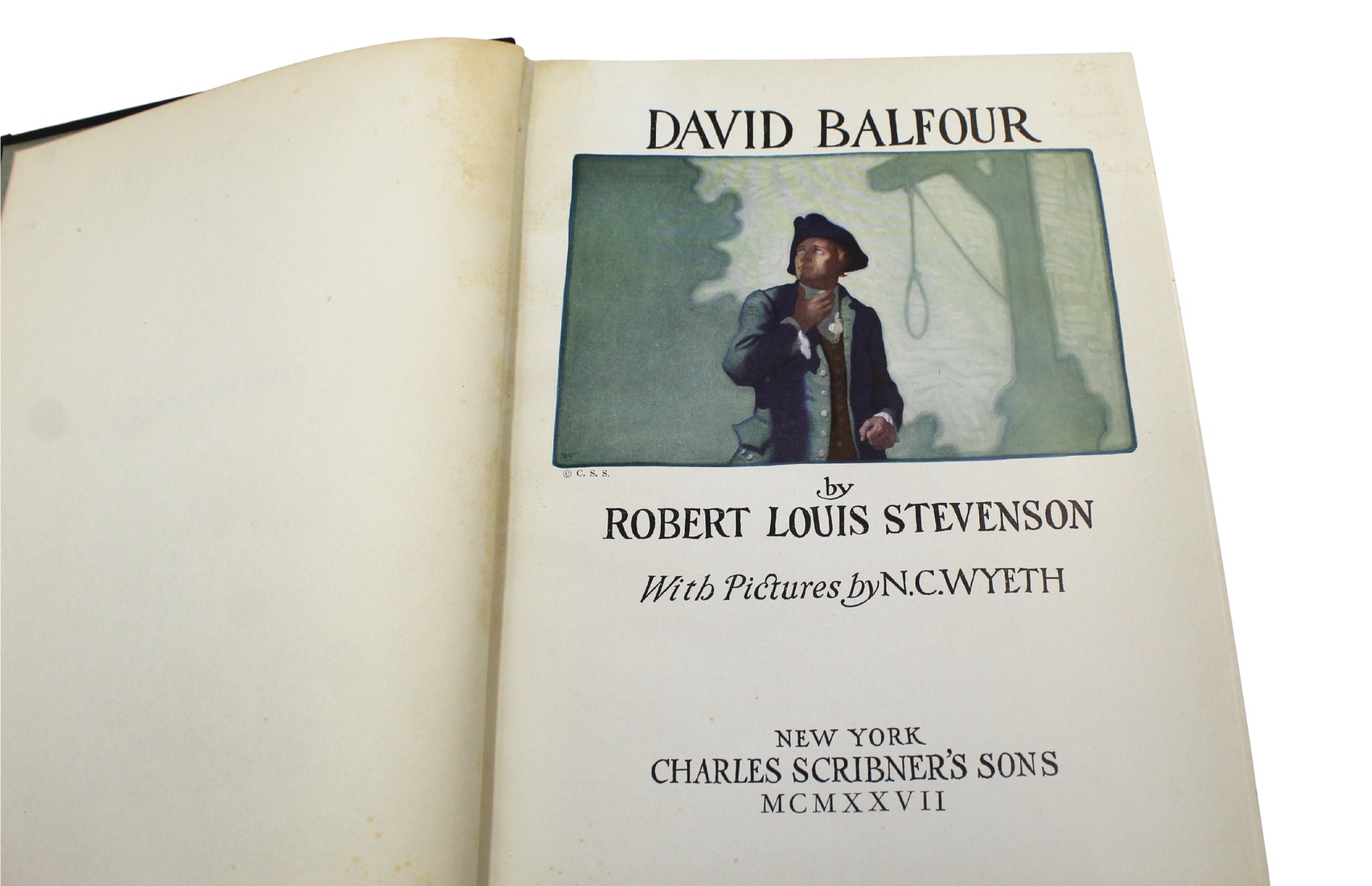 David Balfour by Robert Louis Stevenson, Illustrated by N.C. Wyeth, 1930 - The Great Republic