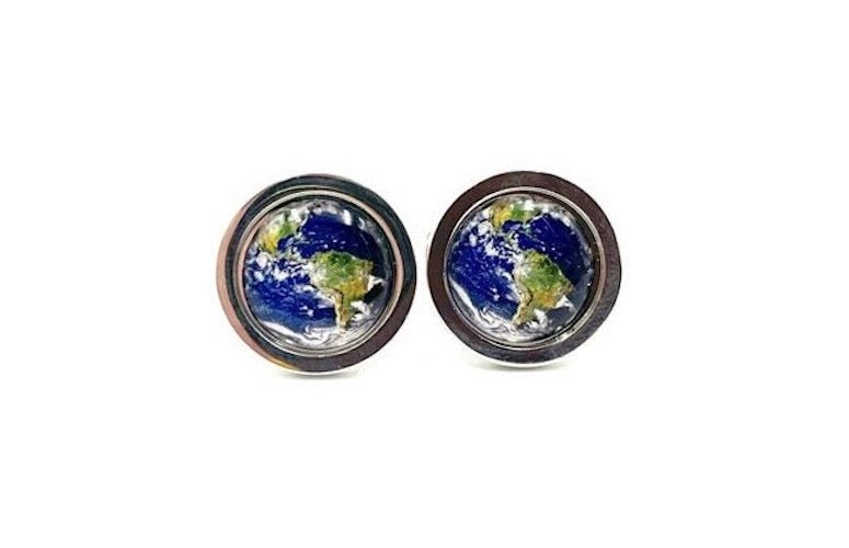 Earth Cufflinks - The Great Republic