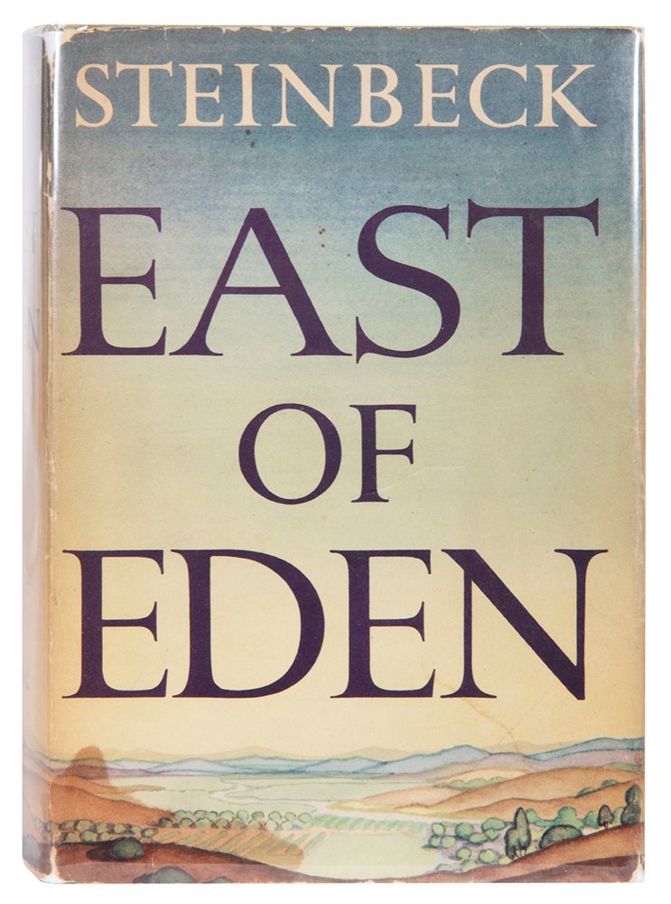 East of Eden by John Steinbeck, First Trade Edition, in Original Dust Jacket, 1952 - The Great Republic