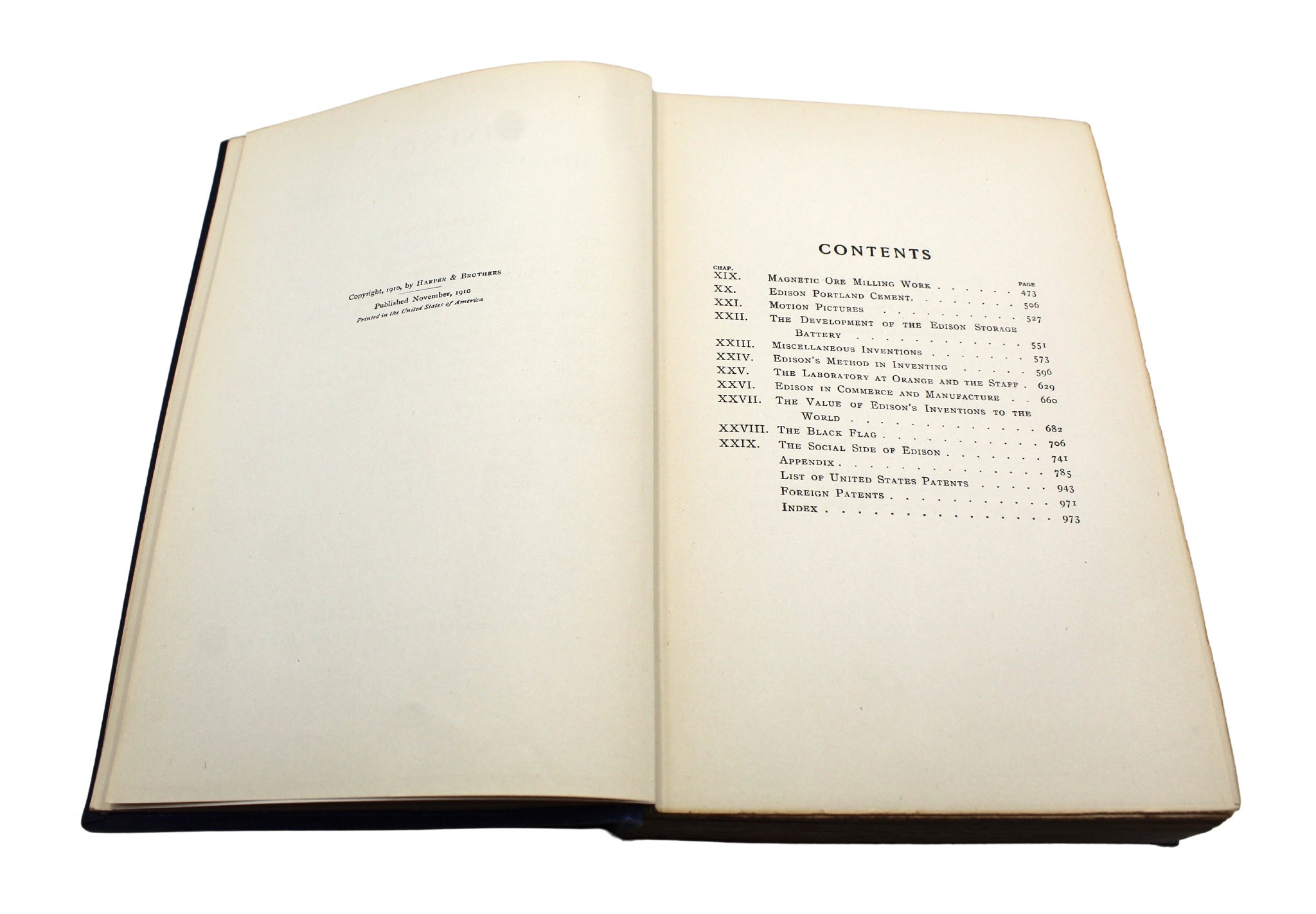 Edison: His Life and Inventions by Frank Lewis Dyer and Thomas Commerford Martin, First Edition, Two Volumes, 1910 - The Great Republic