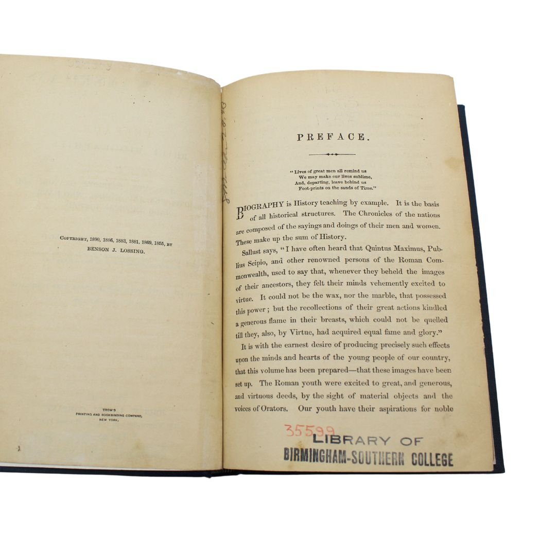 Eminent Americans by Benson J. Lossing, Illustrated, 1890 - The Great Republic