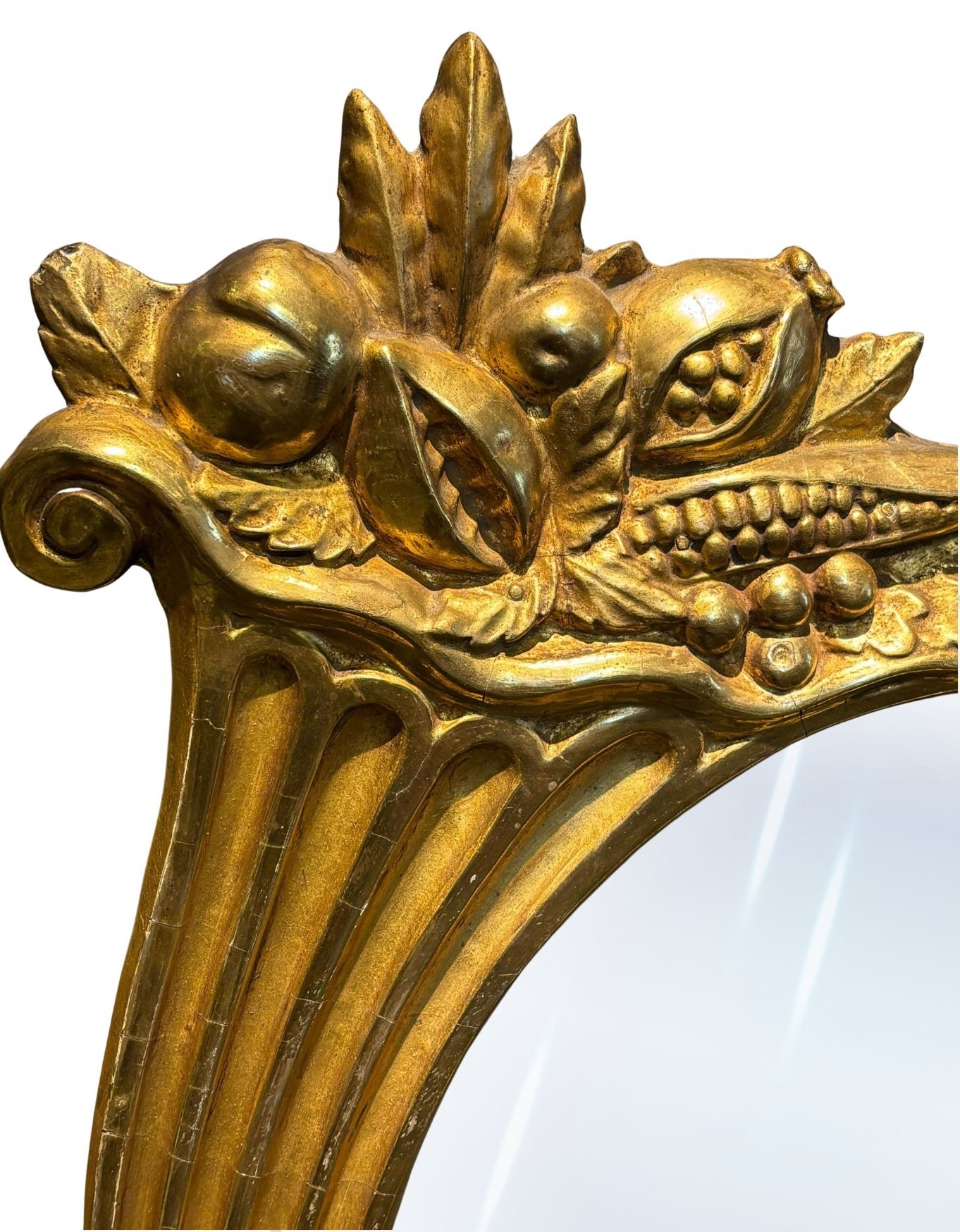 Federal - Style Gilt Mirror with Eagle Finial, Early 20th Century - The Great Republic