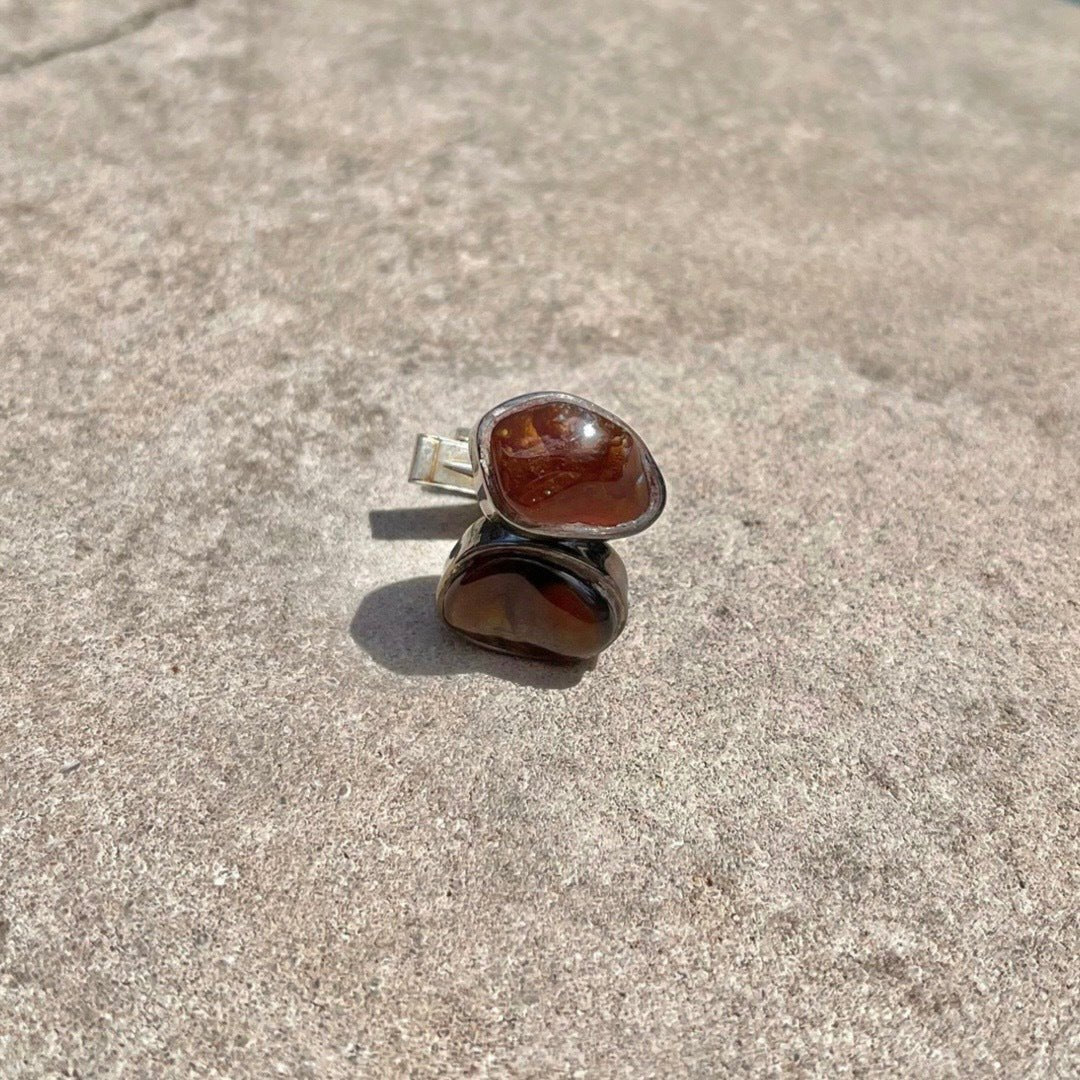 Fire Opal Cufflinks - The Great Republic