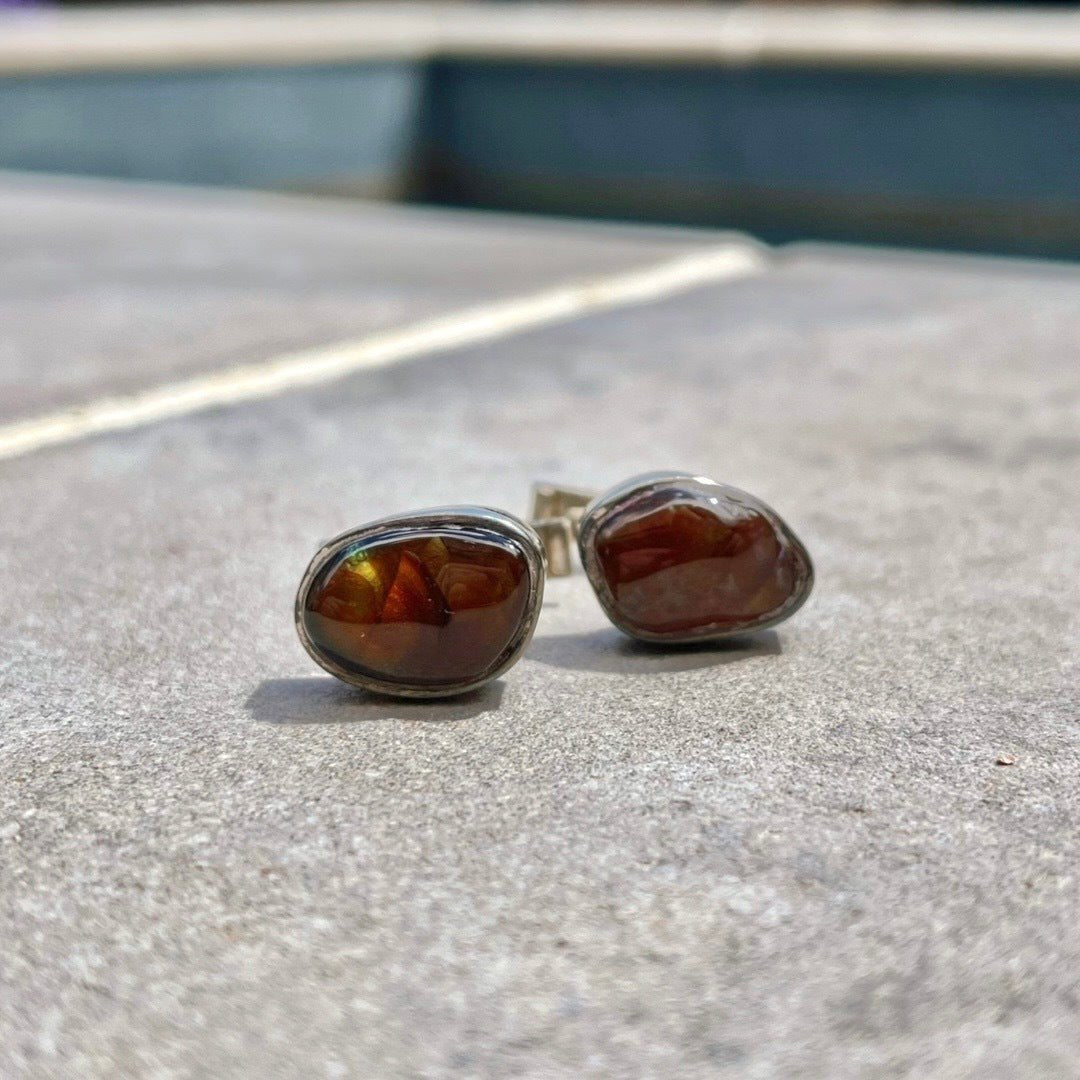 Fire Opal Cufflinks - The Great Republic
