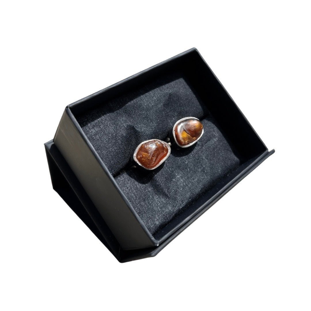 Fire Opal Cufflinks - The Great Republic