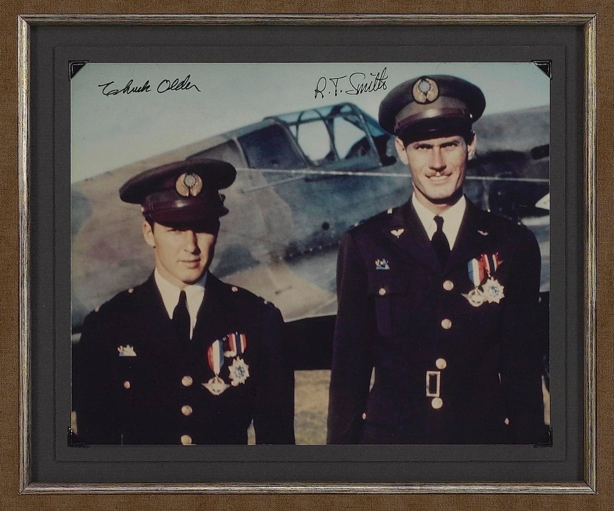 Flying Tigers Pilots' Signatures Collage - The Great Republic