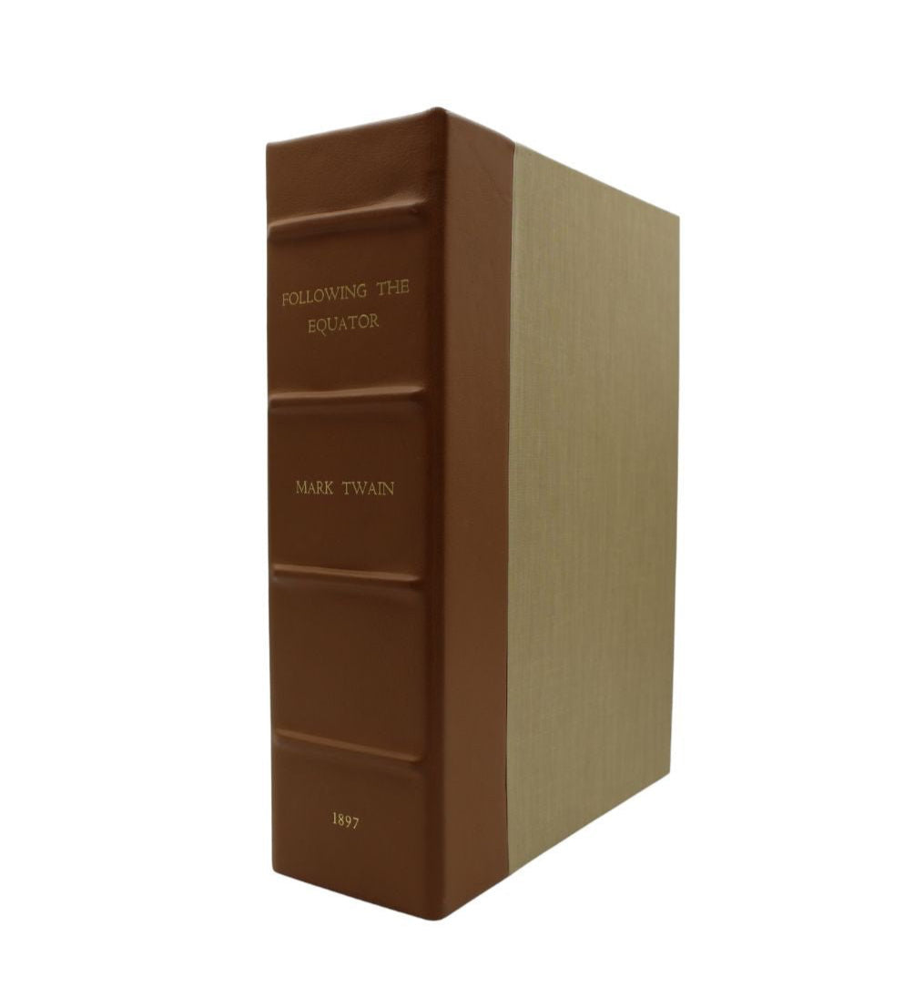 Following the Equator: A Journey Around the World by Mark Twain, First Edition, 1897 - The Great Republic