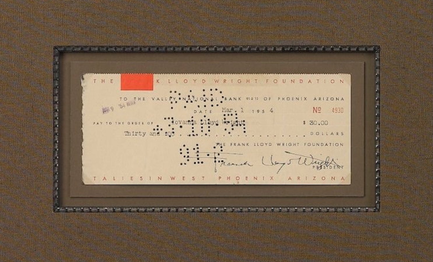Frank Lloyd Wright Signature Collage - The Great Republic