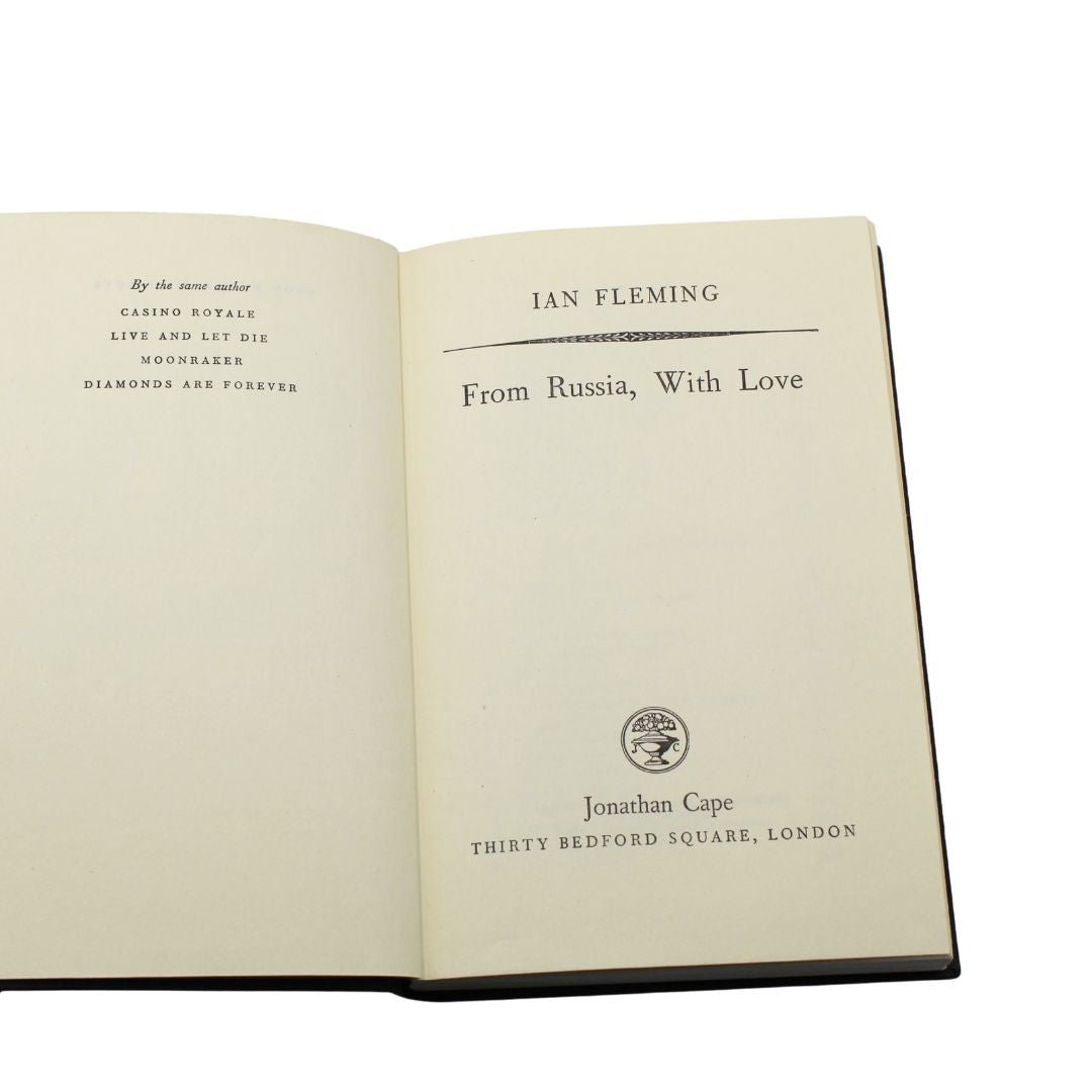 From Russia, With Love by Ian Fleming, First Edition, First Printing, in Later Dust Jacket, 1957 - The Great Republic