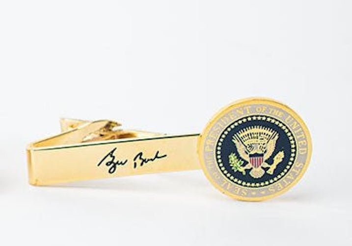 George W. Bush Presidential Seal Money Clip, in Original Presentation Box - The Great Republic