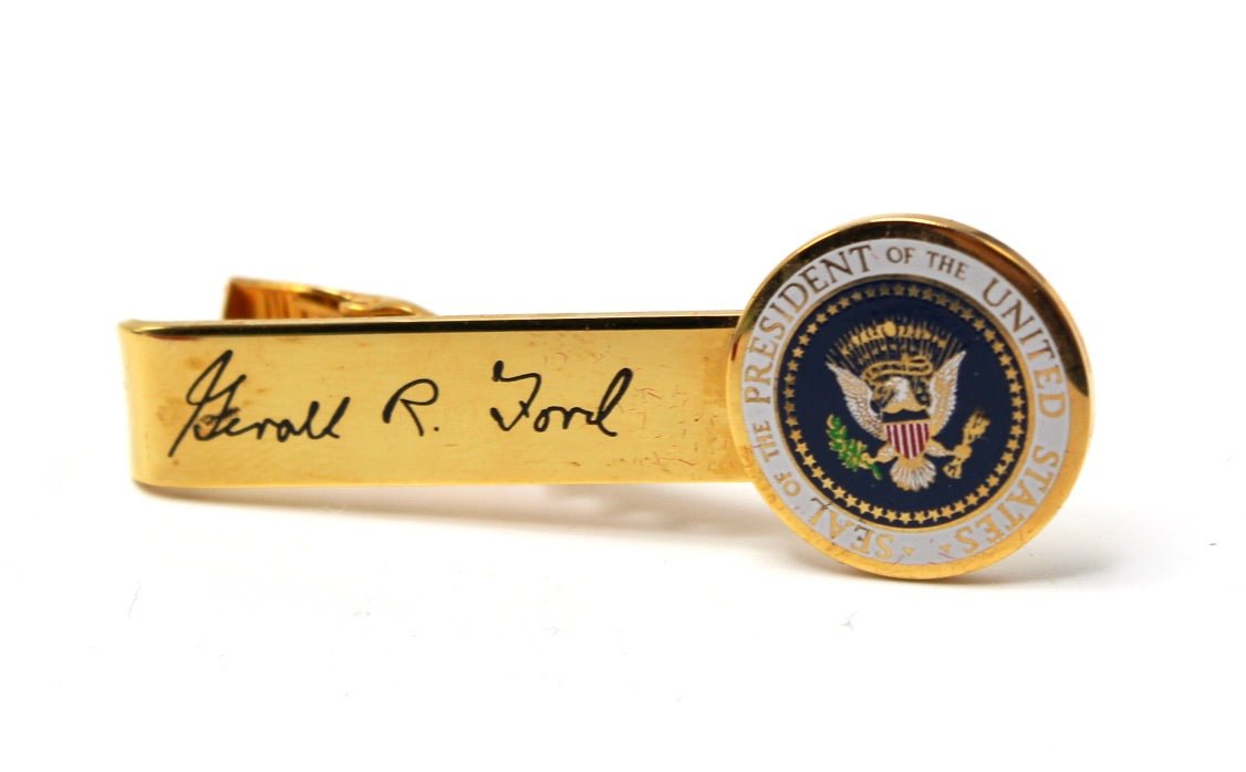 Gerald R. Ford Presidential Seal Tie Bar - The Great Republic