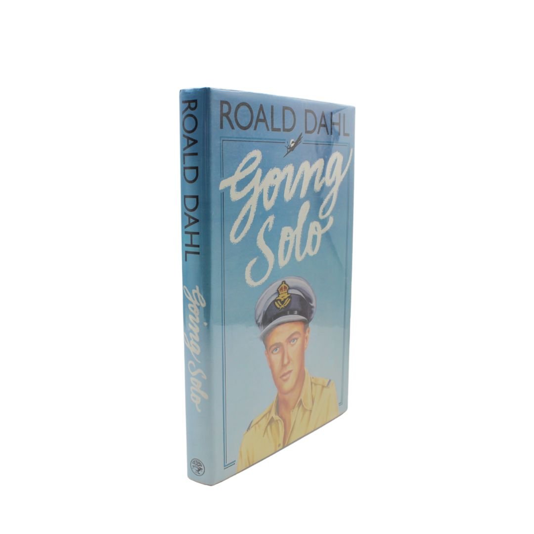 Going Solo, Signed by Roald Dahl, First Edition in Original Dust Jacket, 1986 - The Great Republic